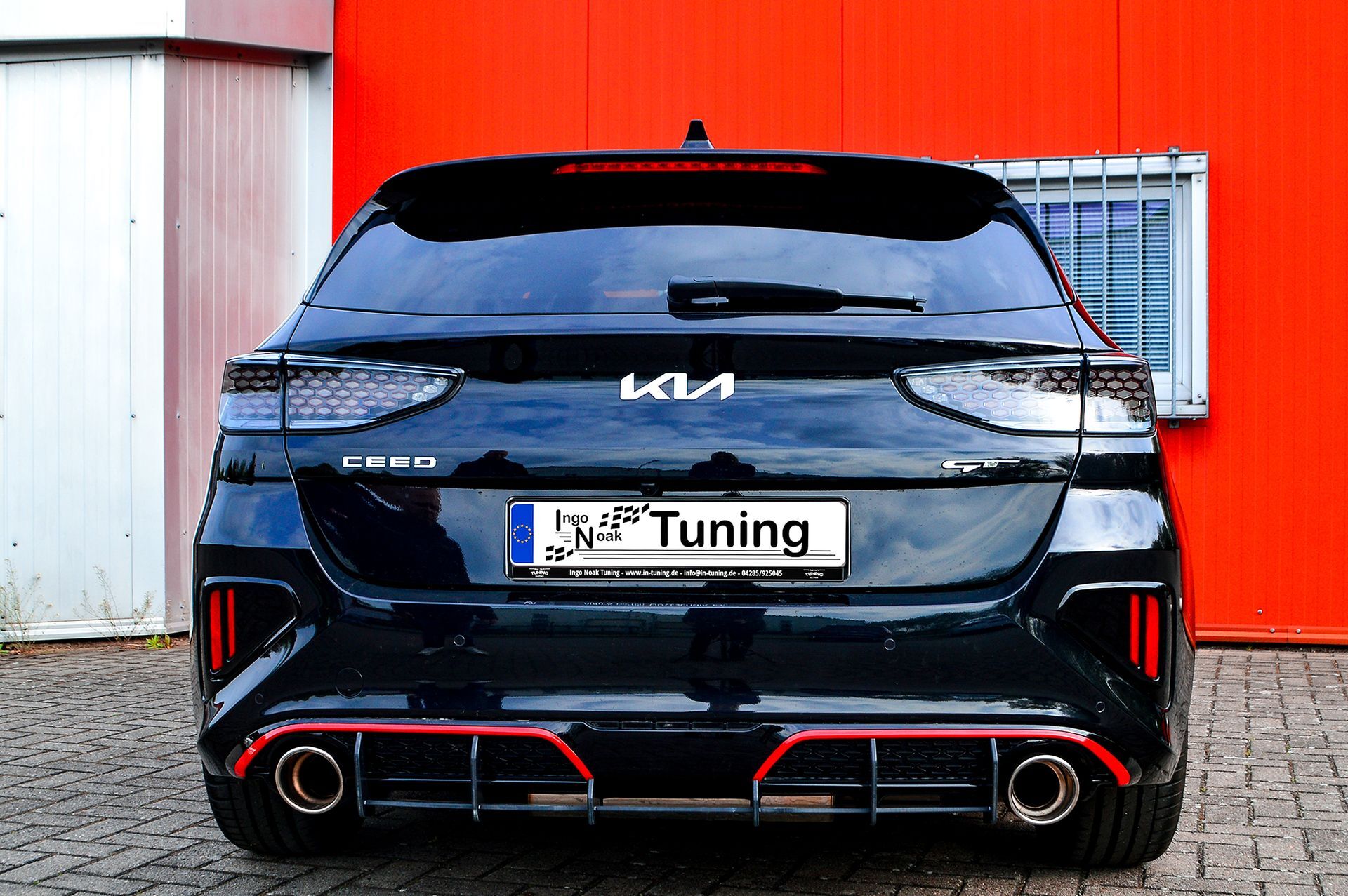 Heckdiffusor Diffusor passend für Kia Ceed GT CD Facelift