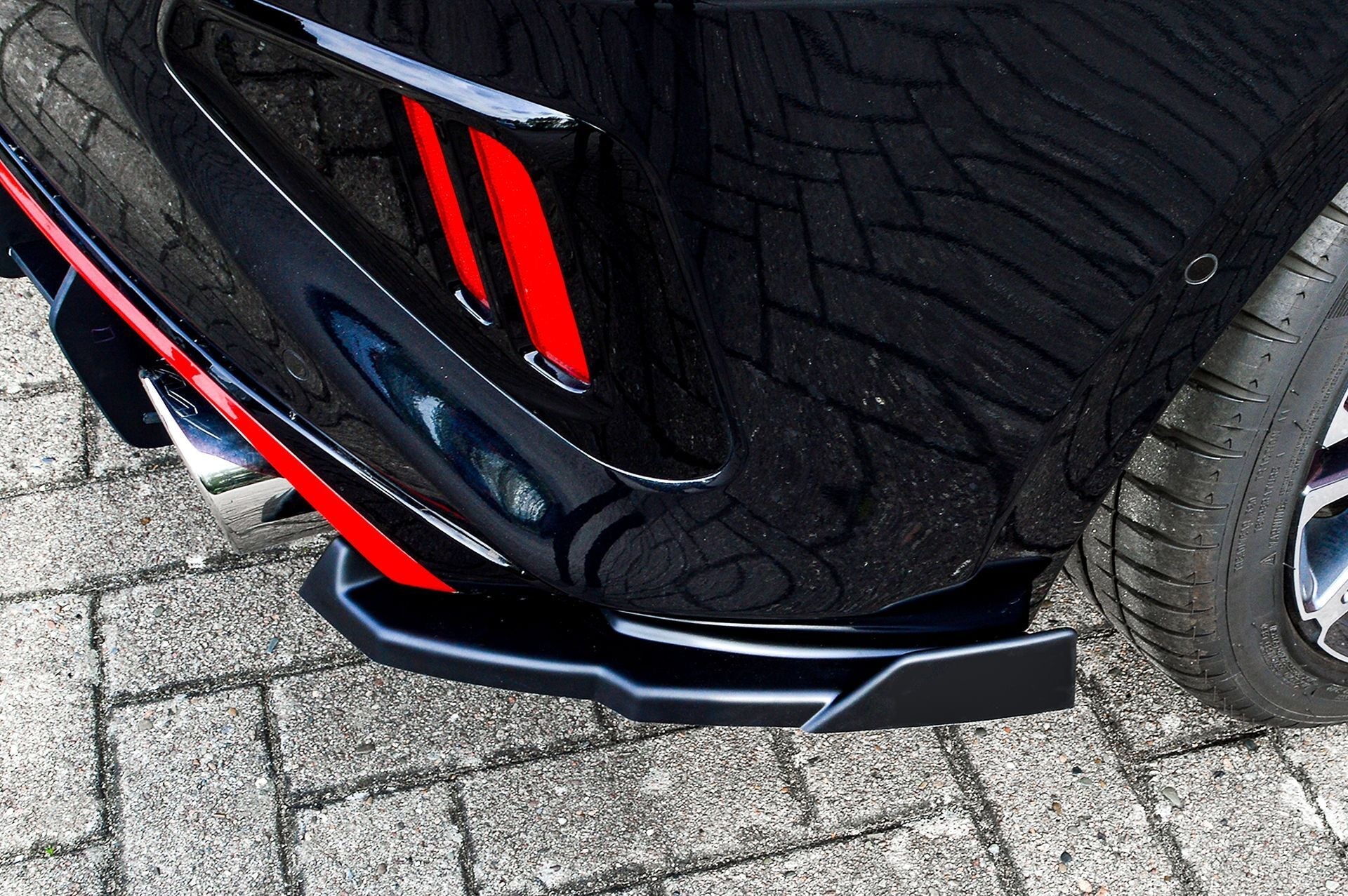 Heckdiffusor Seitenteile mit Wings passend für Kia Ceed CD GT Facelift
