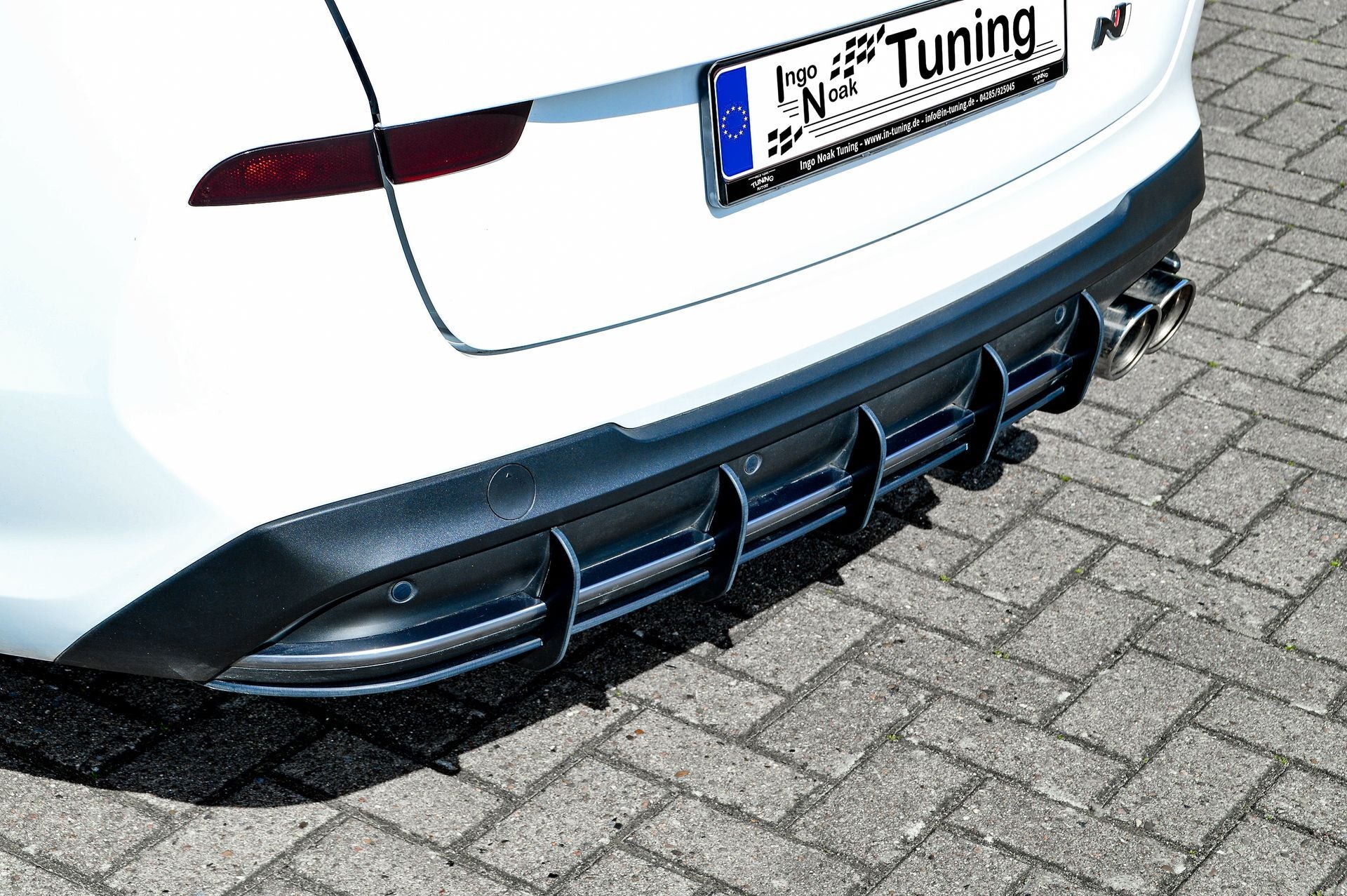 Racing Heckansatz passend für Hyundai I30 N-Line Kombi