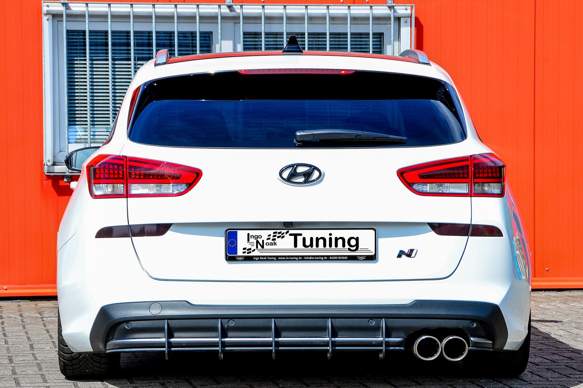 Racing Heckansatz passend für Hyundai I30 N-Line Kombi