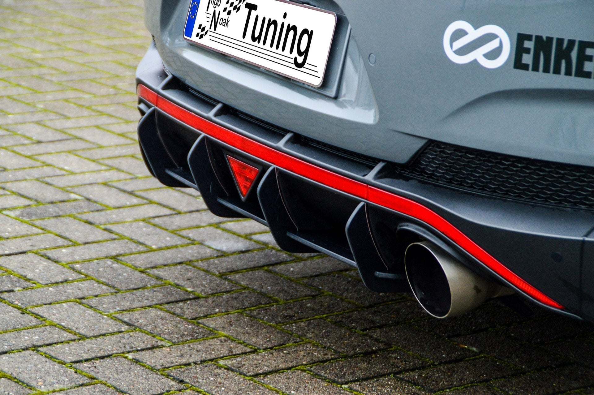 Racing Heckansatz passend für Hyundai I30N Fastback