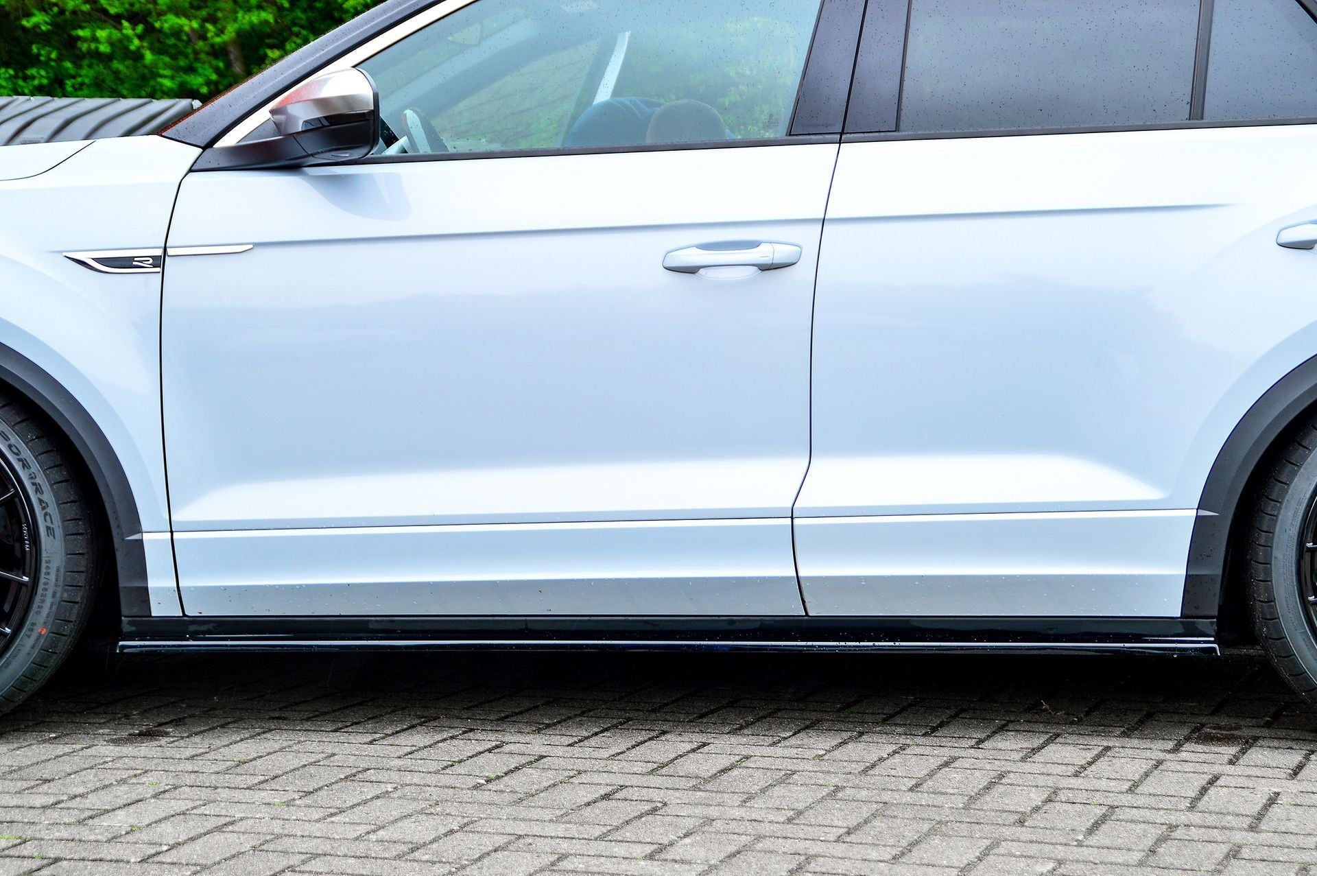 Cup Seitenschweller Satz aus ABS passend für VW T-ROC R