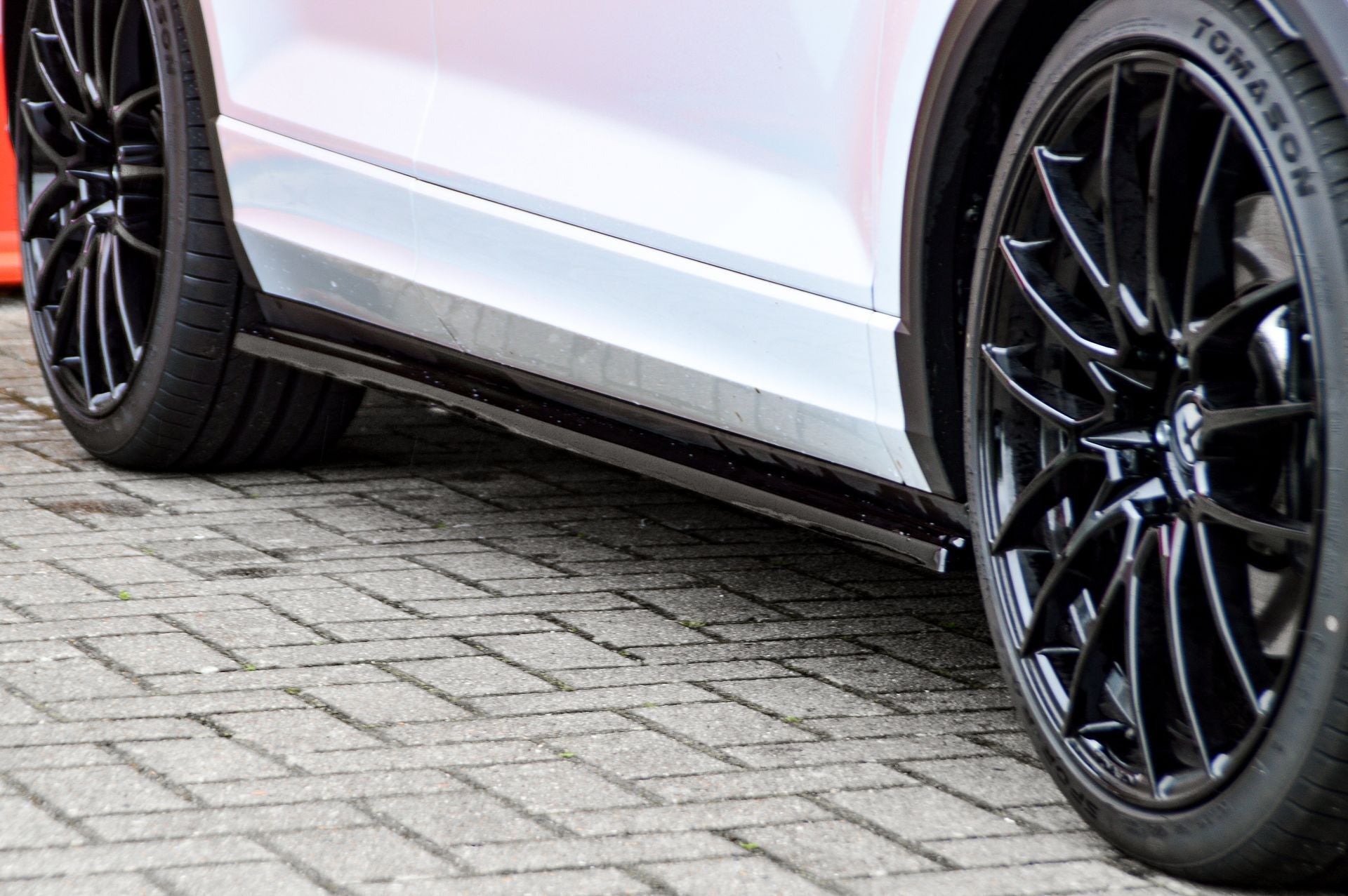 Cup Seitenschweller Satz aus ABS passend für VW T-ROC R