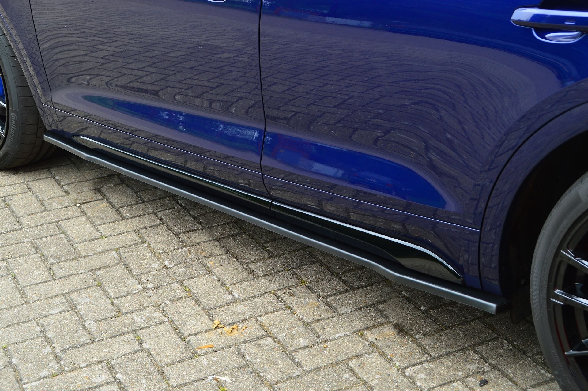 Cup Seitenschweller Satz passend für Audi Q5 mit S-Line + SQ5 aus ABS