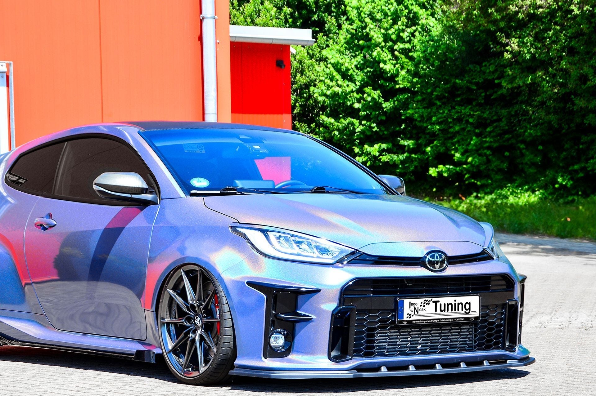Frontspoilerlippe passend für Toyota GR Yaris