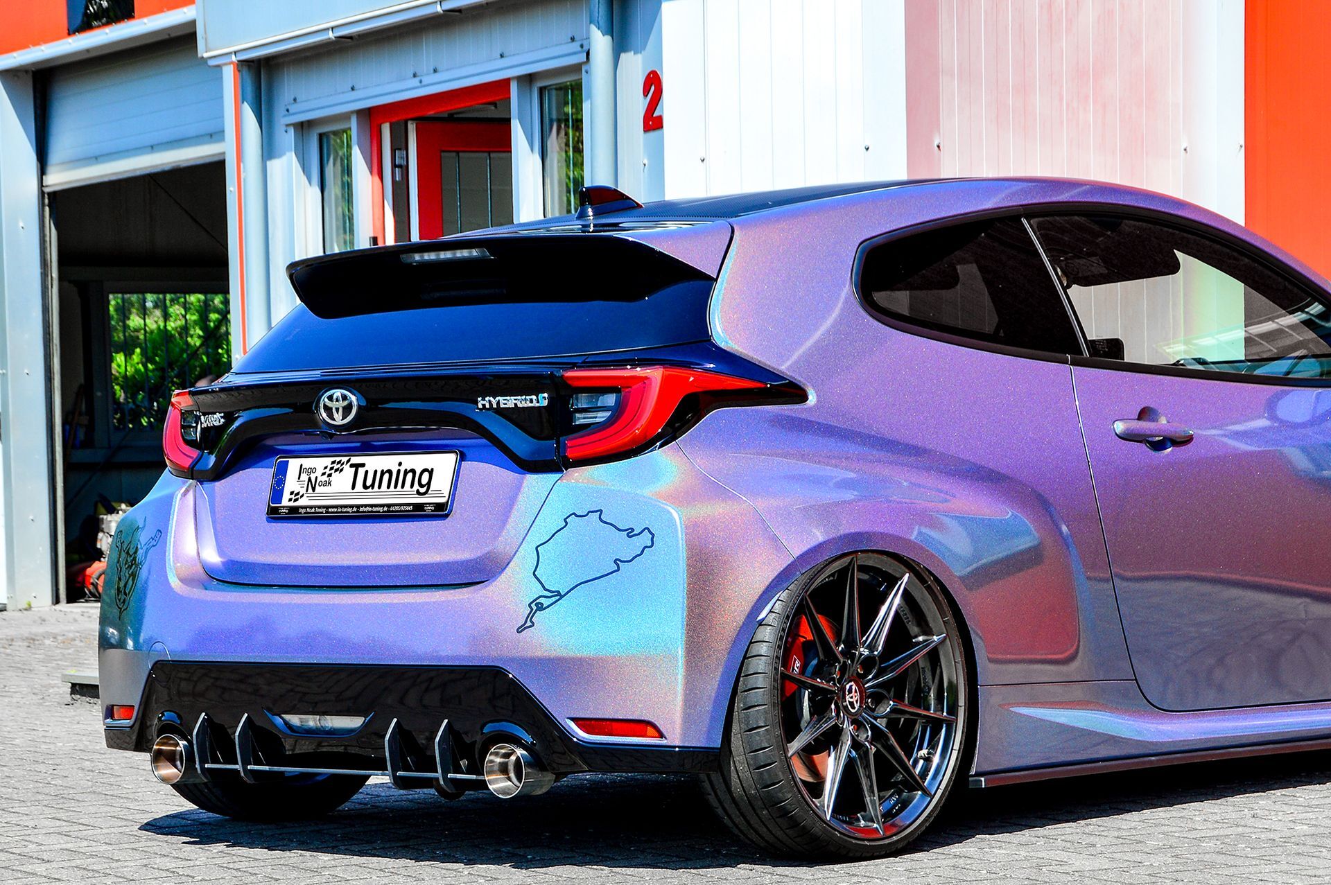 Racing Heckansatz passend für Toyota GR Yaris
