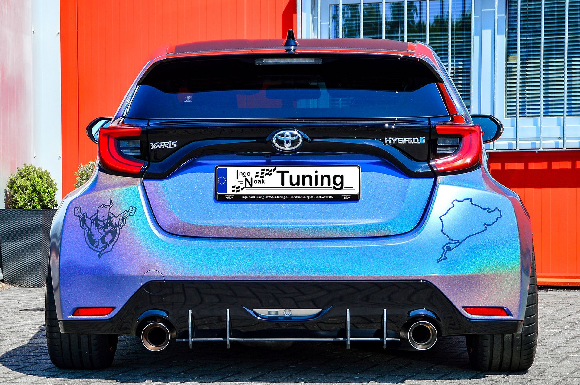 Racing Heckansatz passend für Toyota GR Yaris