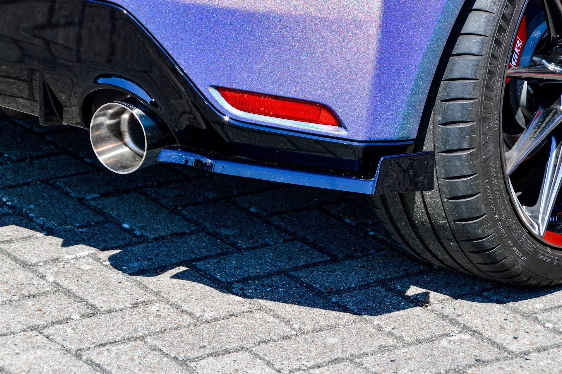 Heckansatz Seitenteile mit Wing passend für Toyota GR Yaris