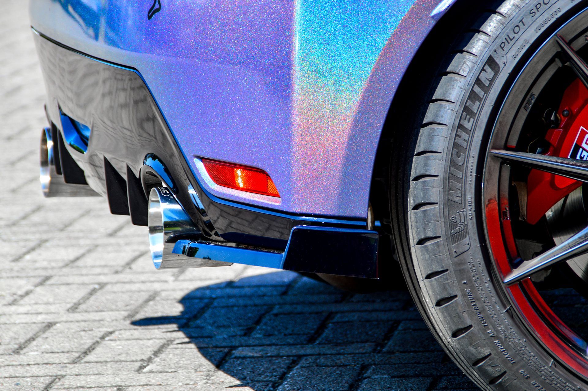 Heckansatz Seitenteile mit Wing passend für Toyota GR Yaris
