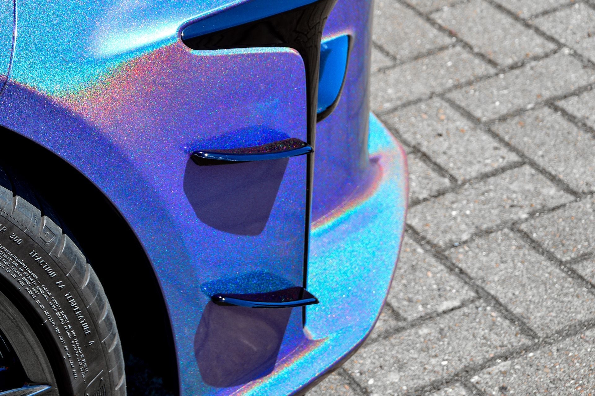 Spoilerflaps aus ABS passend für Toyota GR Yaris