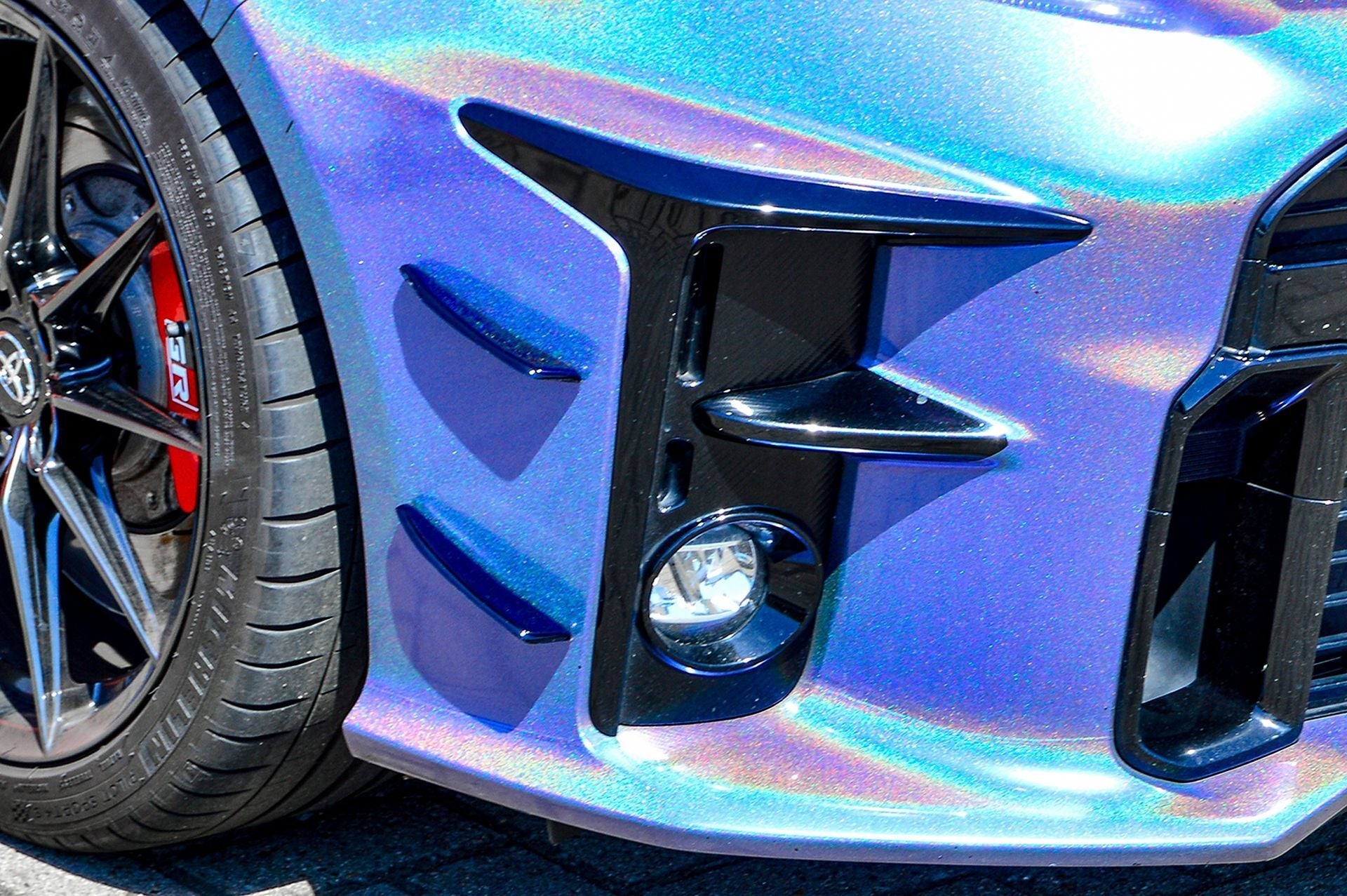 Spoilerflaps aus ABS passend für Toyota GR Yaris