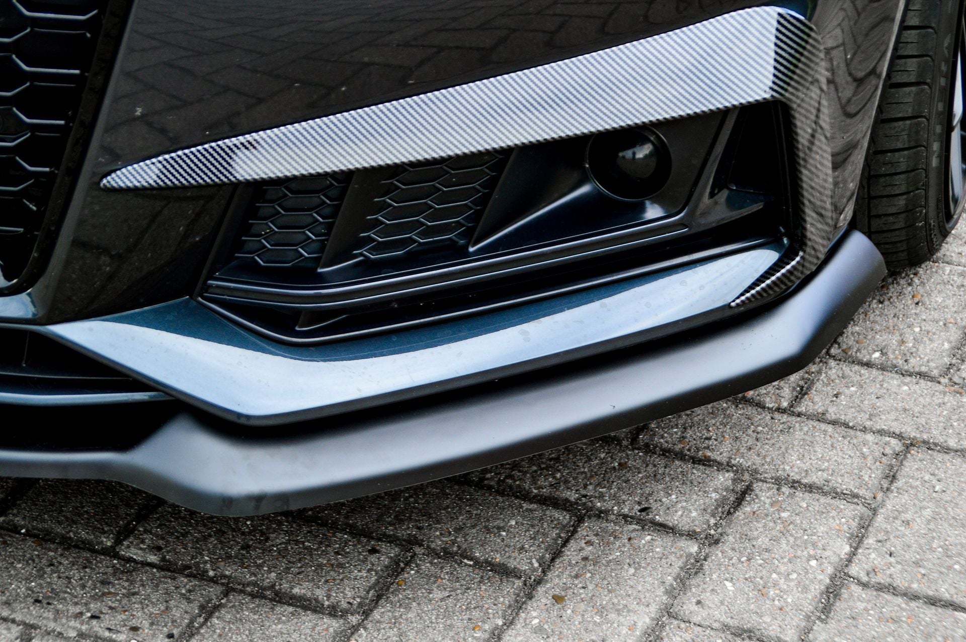 Cup Frontspoilerlippe V.2 passend für Audi A4 S-Line + S4 B9