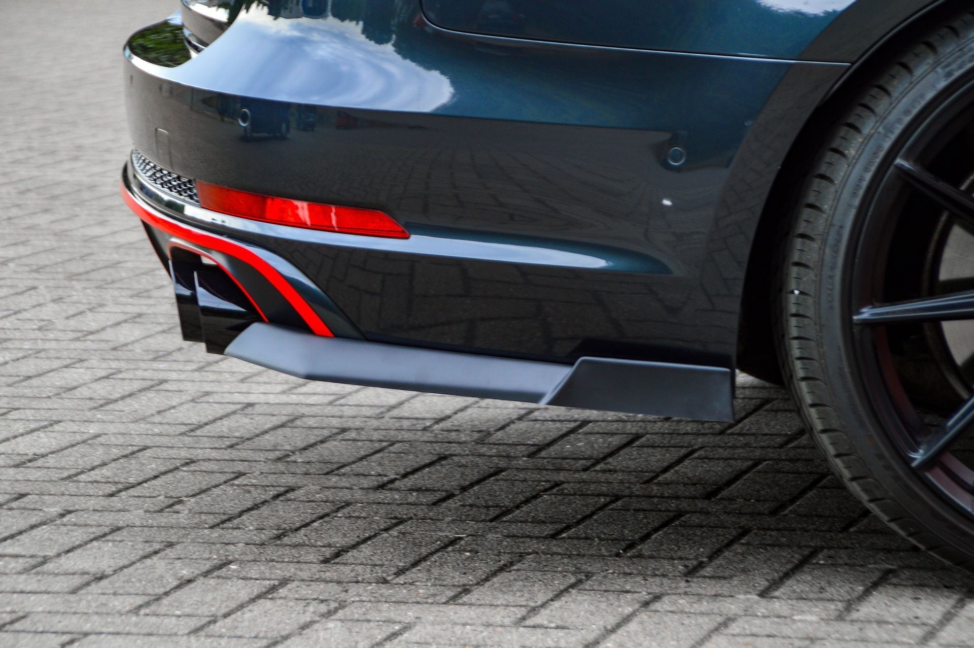 Heckansatz Seitenteile V.2 mit Wings passend für Audi S4 B9