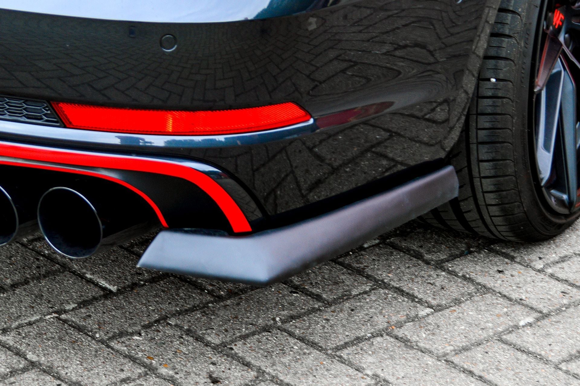 Heckansatz Seitenteile passend für Audi S4 B9 Bj. 2015-2019