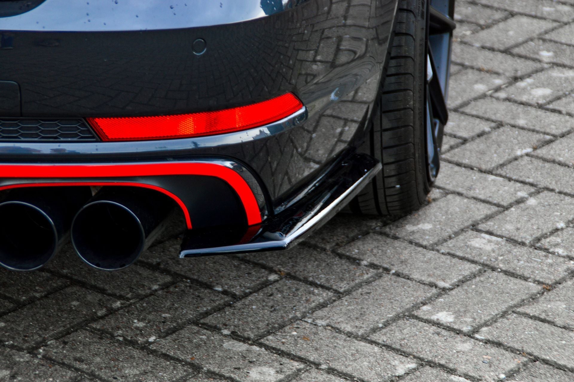 Heckansatz Seitenteile V.2 passend für Audi S4 B9