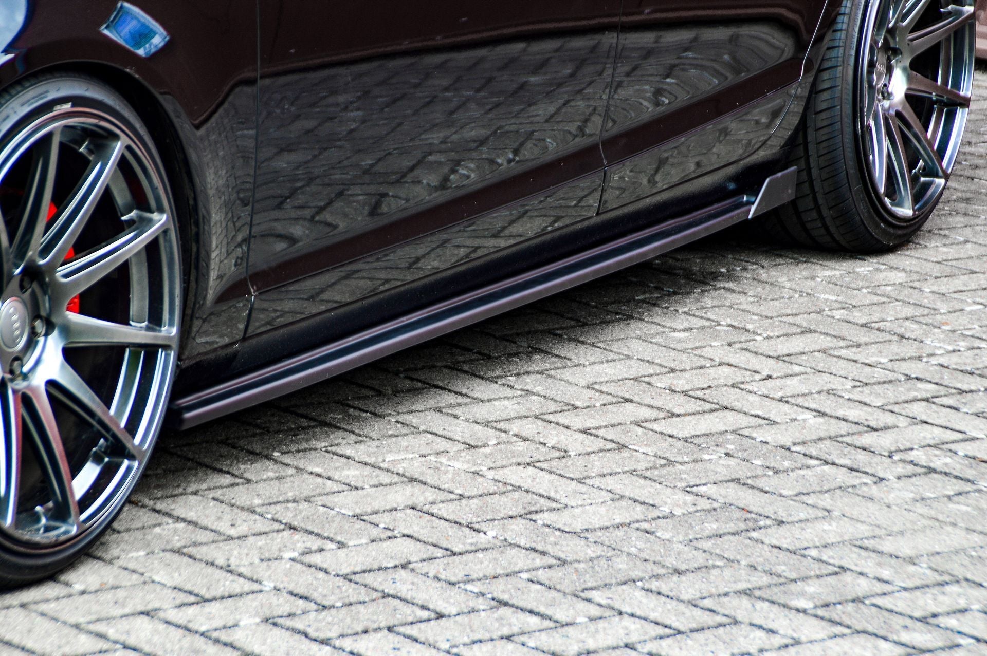 Cup Seitenschweller mit Wings hinten passend für Audi A6 4F + S-Line