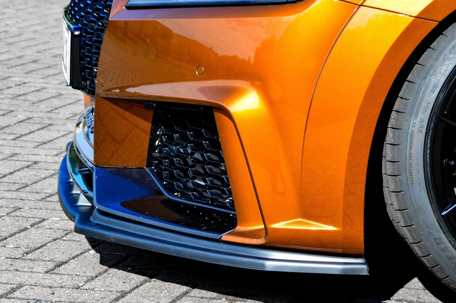 Spoilerschwert Frontspoiler Cuplippe aus ABS passend für Audi TTRS 8S