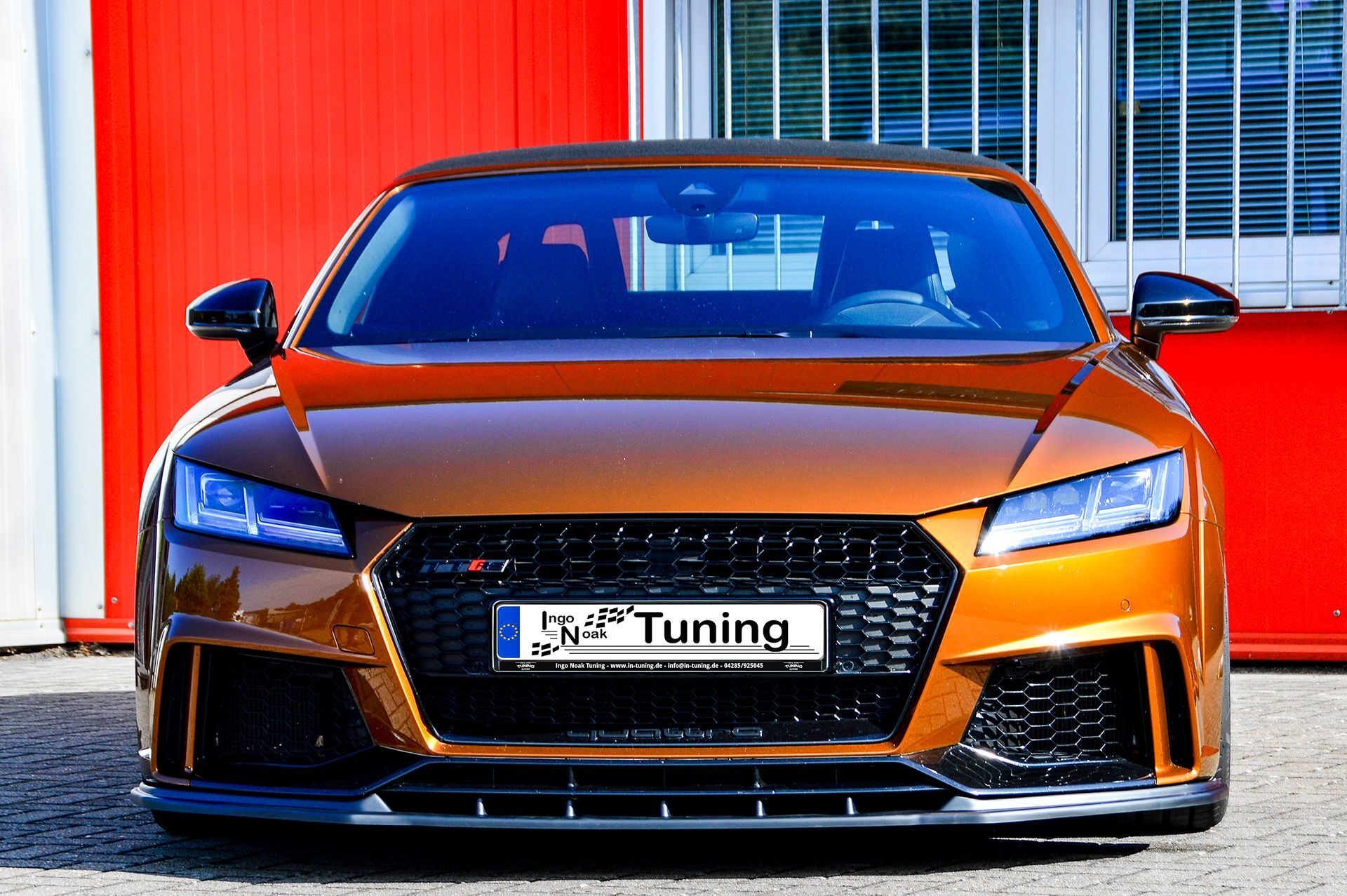 Spoilerschwert Frontspoiler Cuplippe aus ABS passend für Audi TTRS 8S