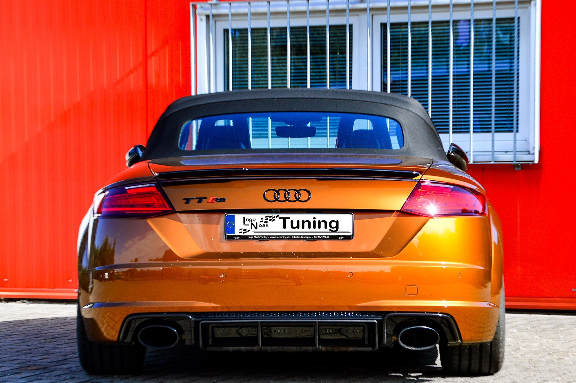 Racing Heckansatz passend für Audi TT RS 8S Vorfacelift