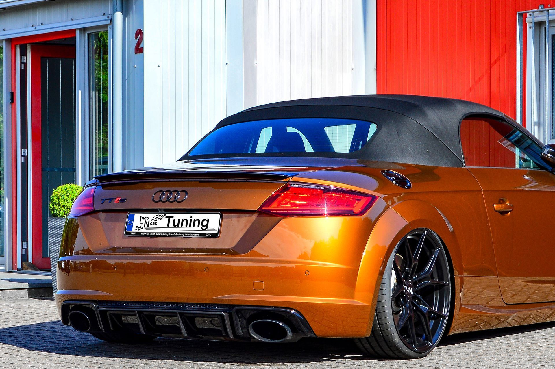 Racing Heckansatz passend für Audi TT RS 8S Vorfacelift