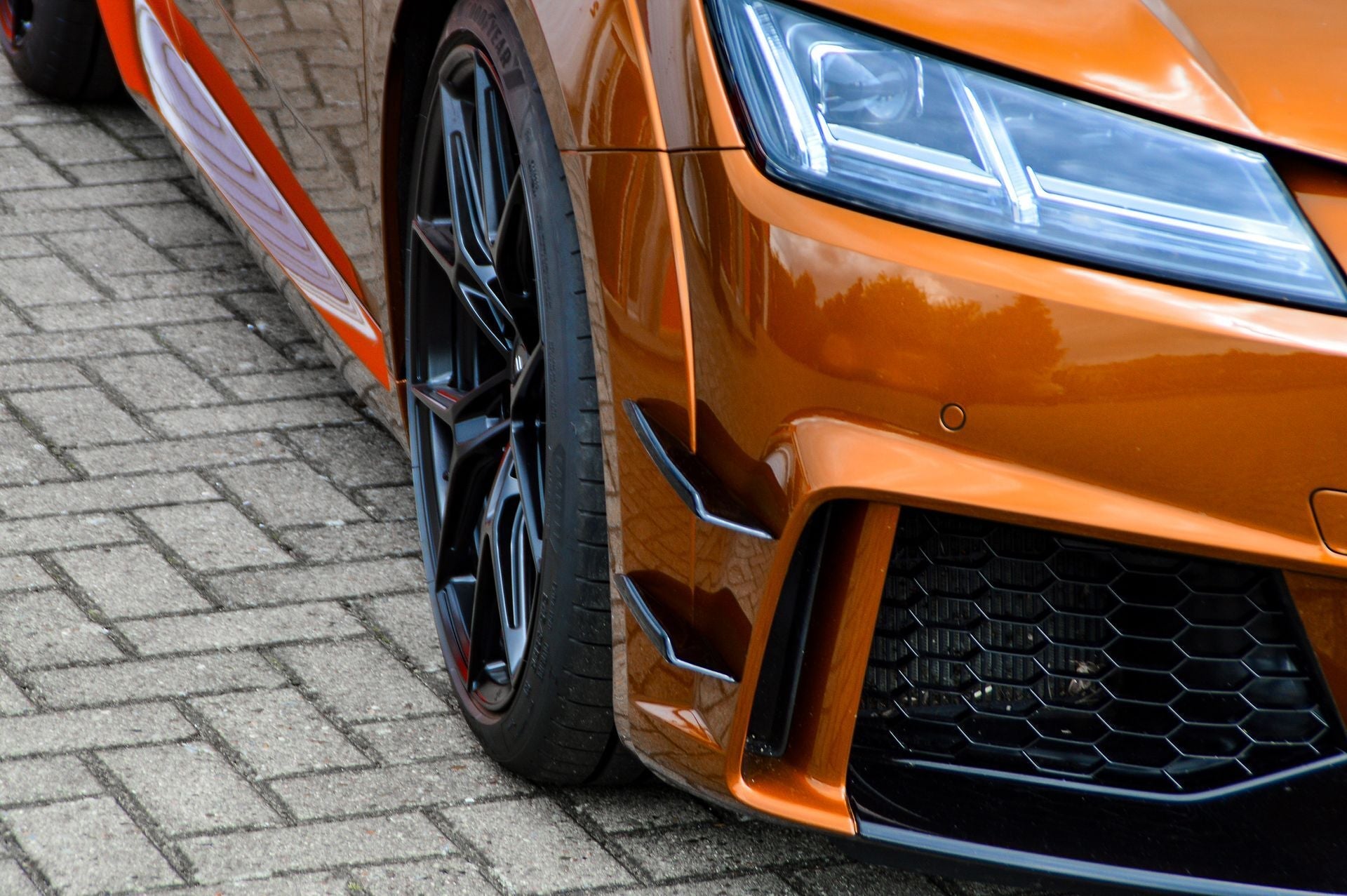 Spoilerflaps aus ABS passend für Audi TT RS 8S Vorfacelift