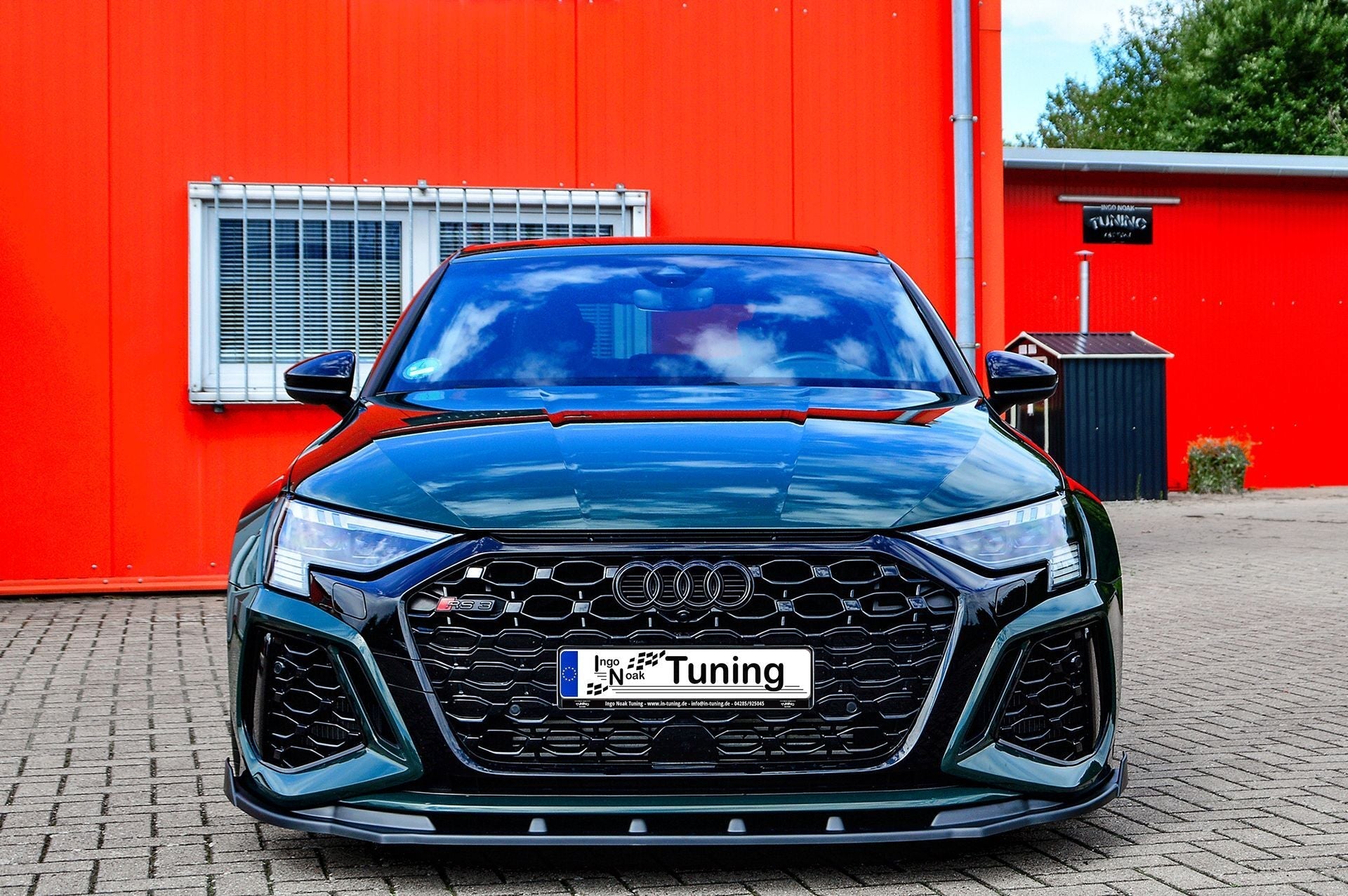 Cup Frontspoilerlippe mit Wings passend für Audi RS3 8Y