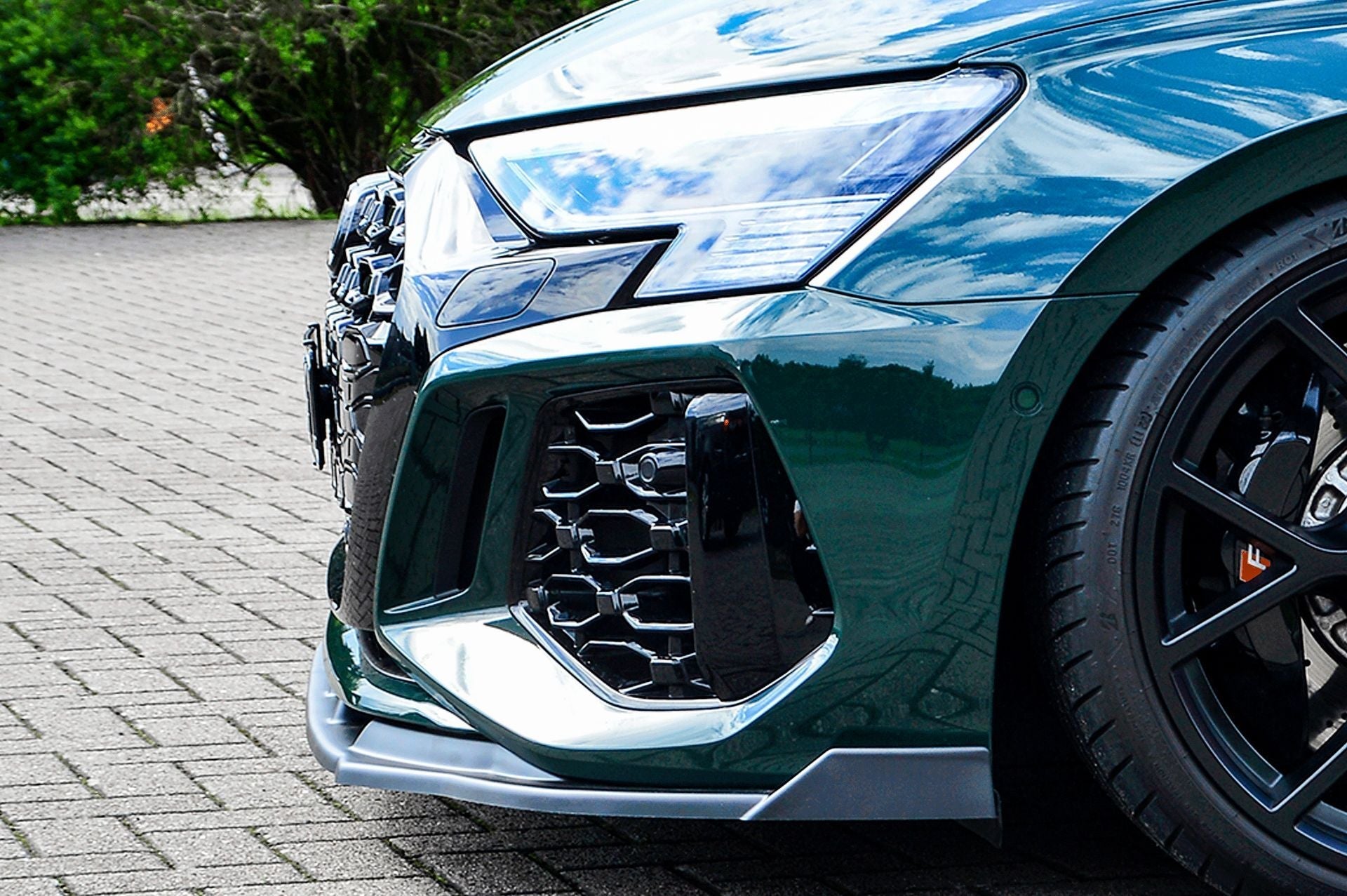 Cup Frontspoilerlippe mit Wings passend für Audi RS3 8Y