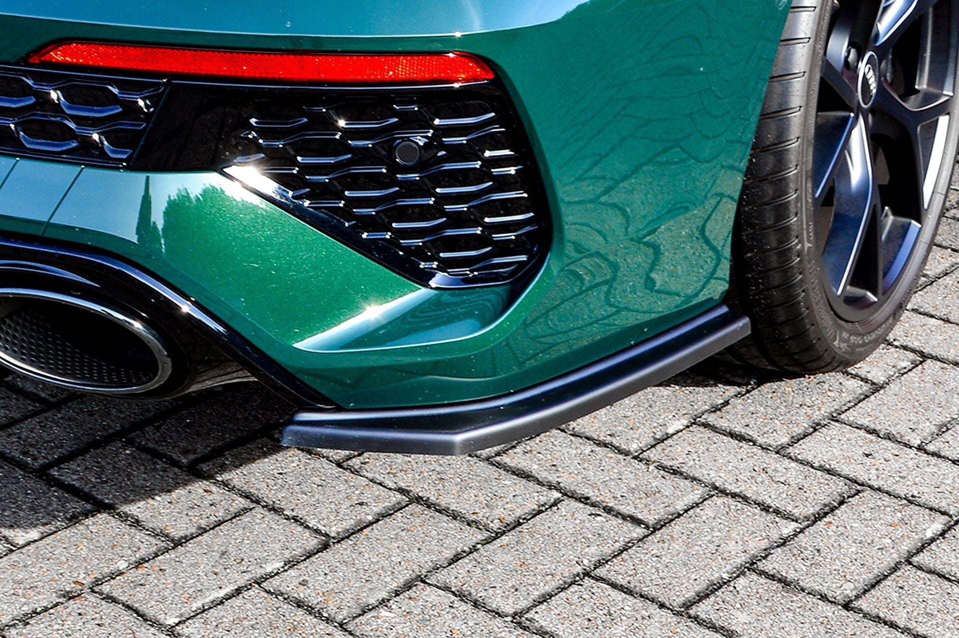 Heckansatz Diffusor Seitenteile passend für Audi RS3 8Y Limousine