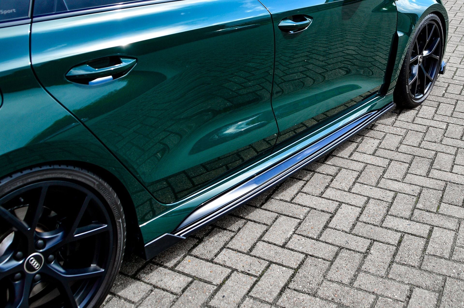 Cup Seitenschweller mit Wings hinten passend für Audi RS3 8Y