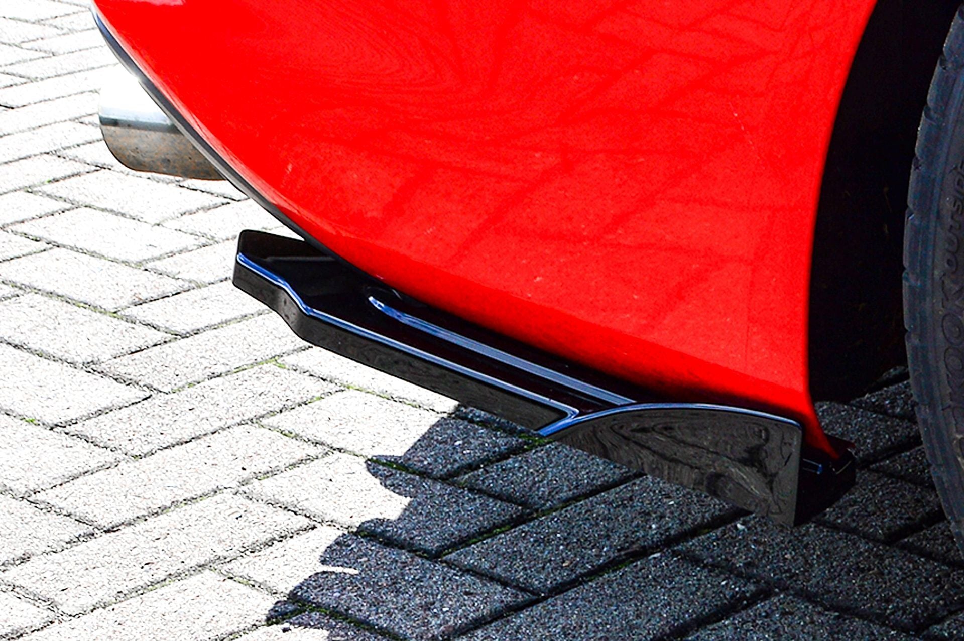Heckansatz Seitenteile mit Wings passend für Audi S4 B8