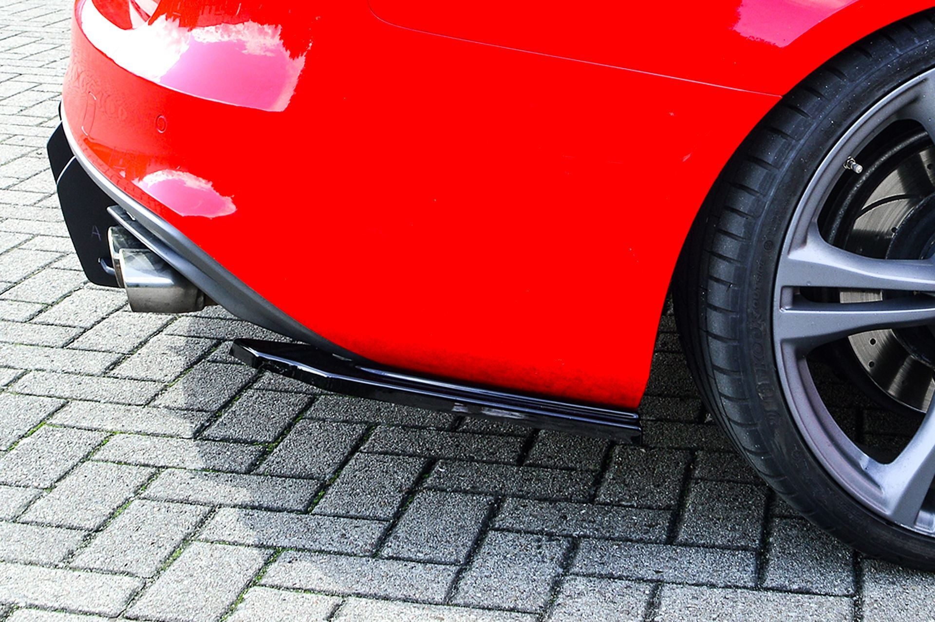 Heckansatz Seitenteile passend für Audi S4 B8