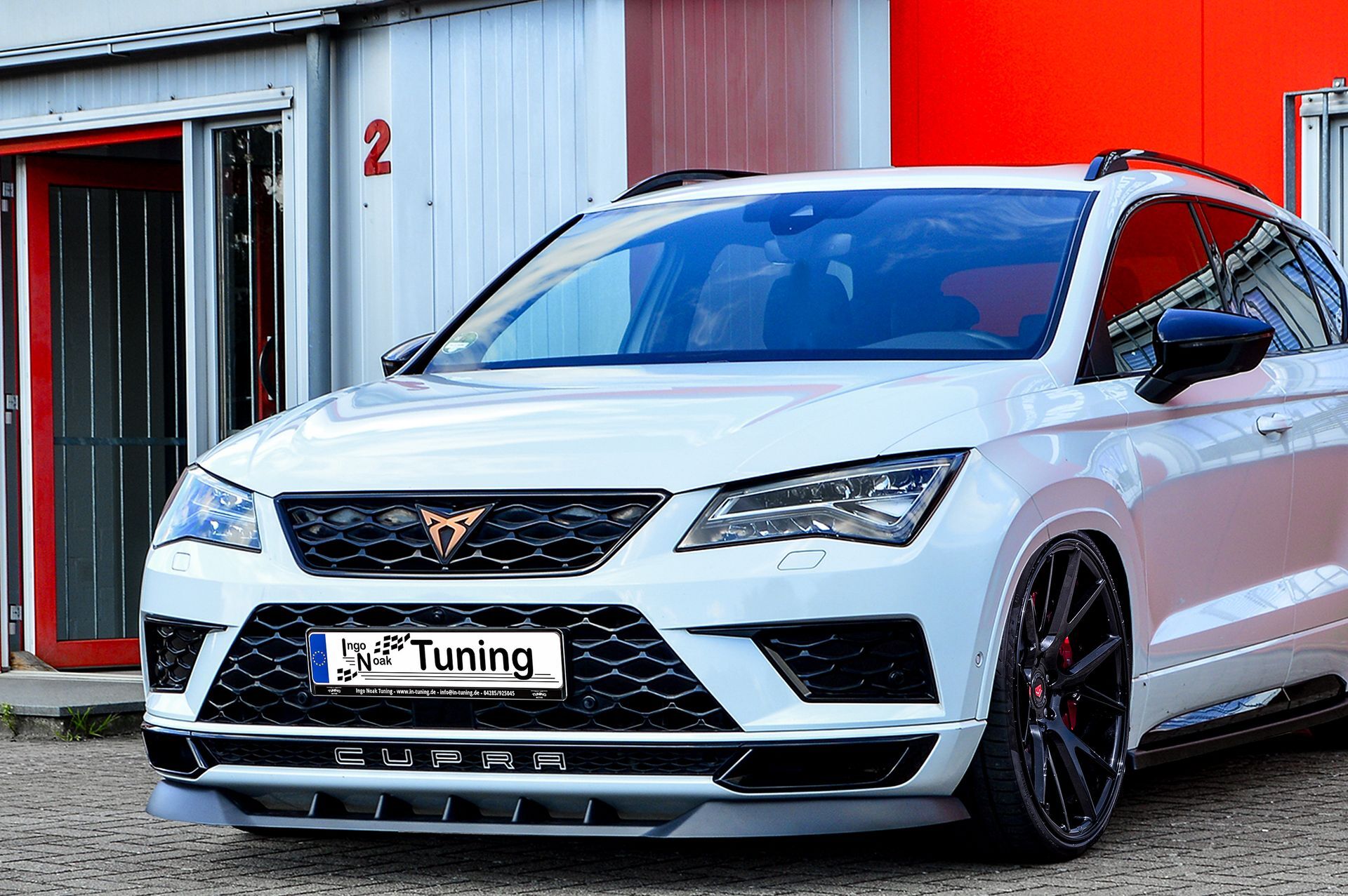 Cup Frontspoilerlippe passend für Cupra Ateca 5FP