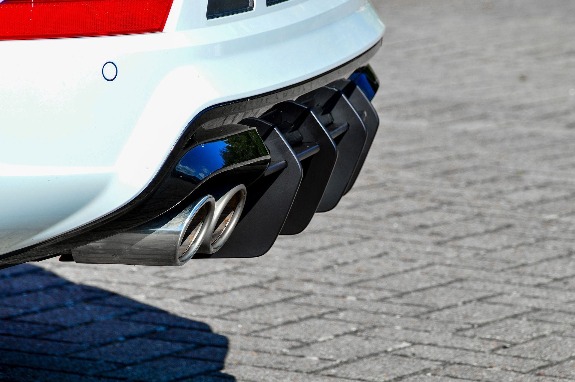 Gefräster Heckansatz Diffusor passend für Cupra Ateca 5FP ohne AHK