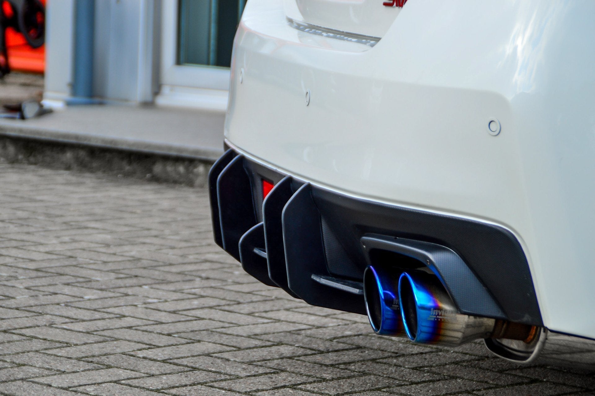 Gefräster Heckansatz V.2 passend für Subaru Impreza WRX STI