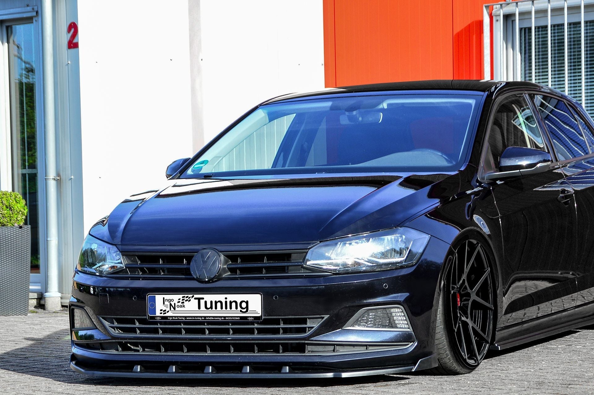 Spoilerschwert Cuplippe V.2 mit Wings passend für VW Polo 6 2G