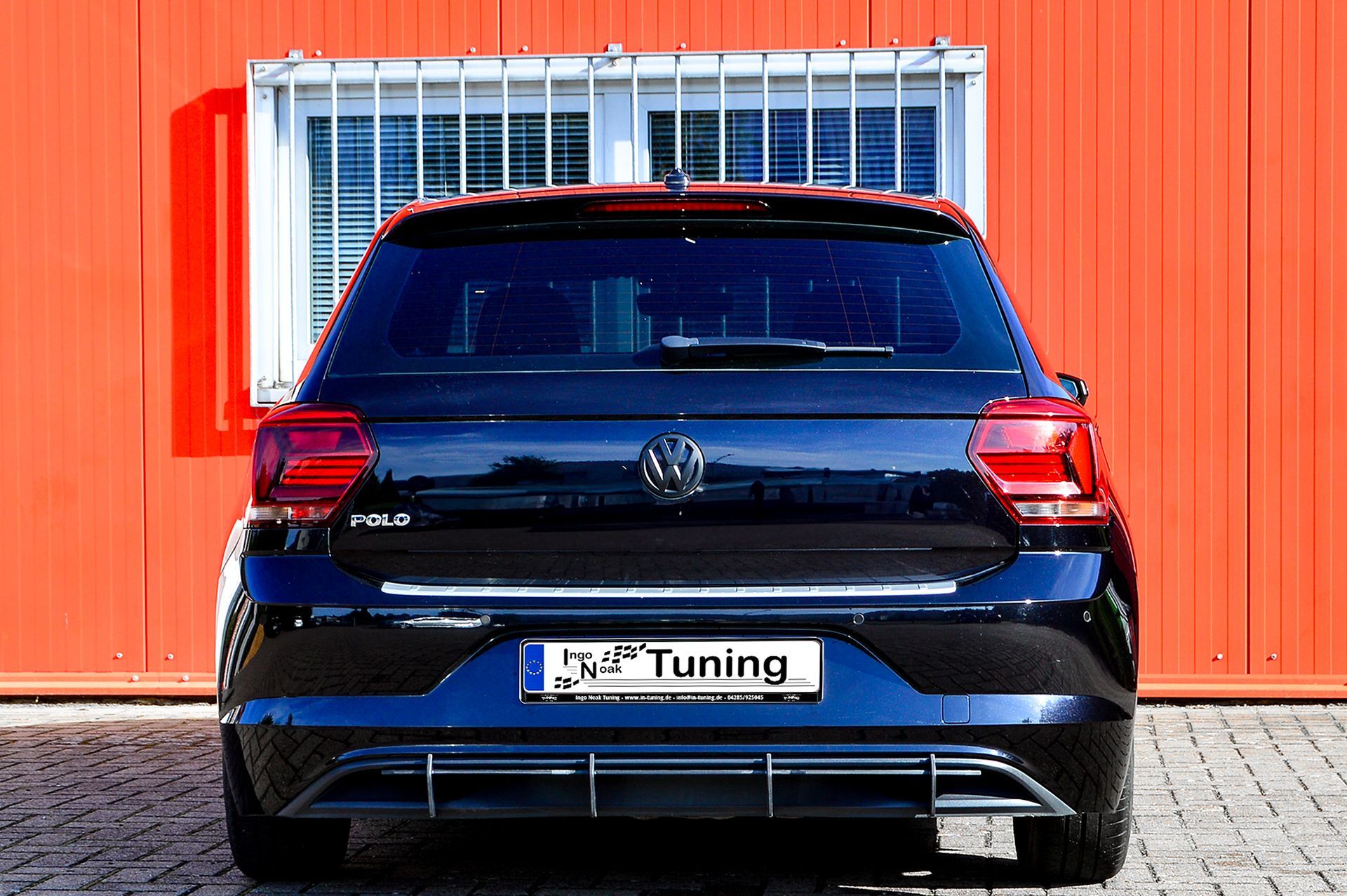 Gefräster Heckansatz passend für VW Polo 2G AW