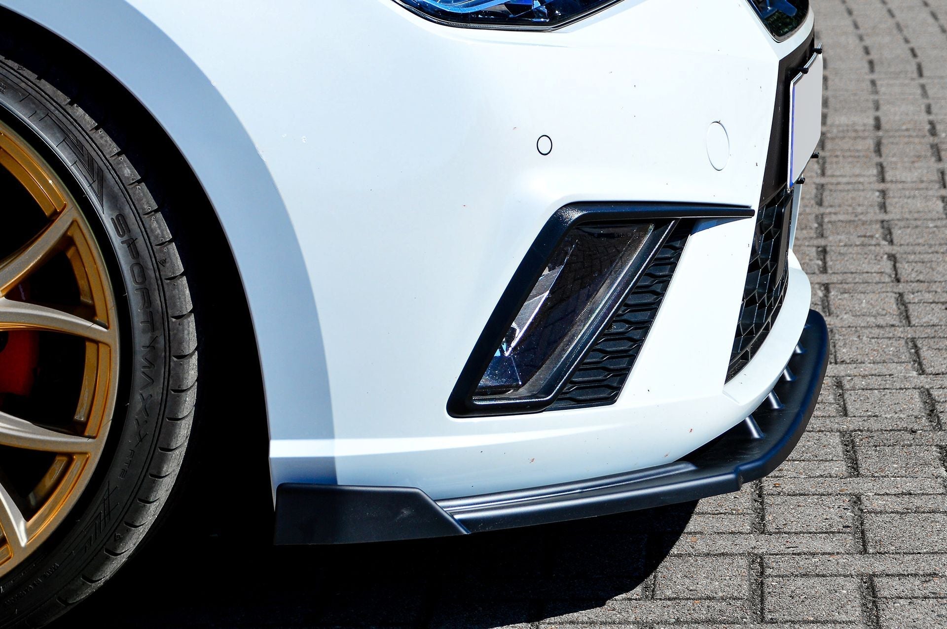 Frontspoiler Cuplippe mit Wings passend für Seat Ibiza 6F KJ Vorfacelift