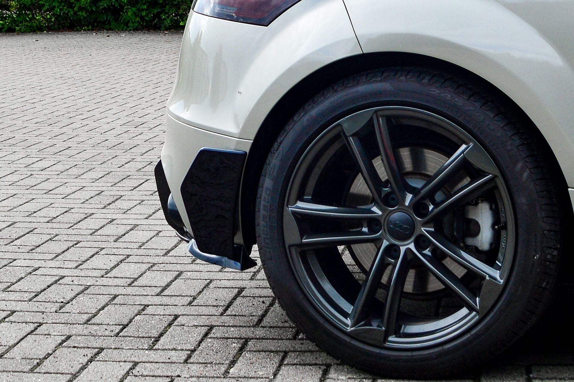 Hintere Seiten Flaps aus ABS passend für Audi TT 8J S-Line Competition