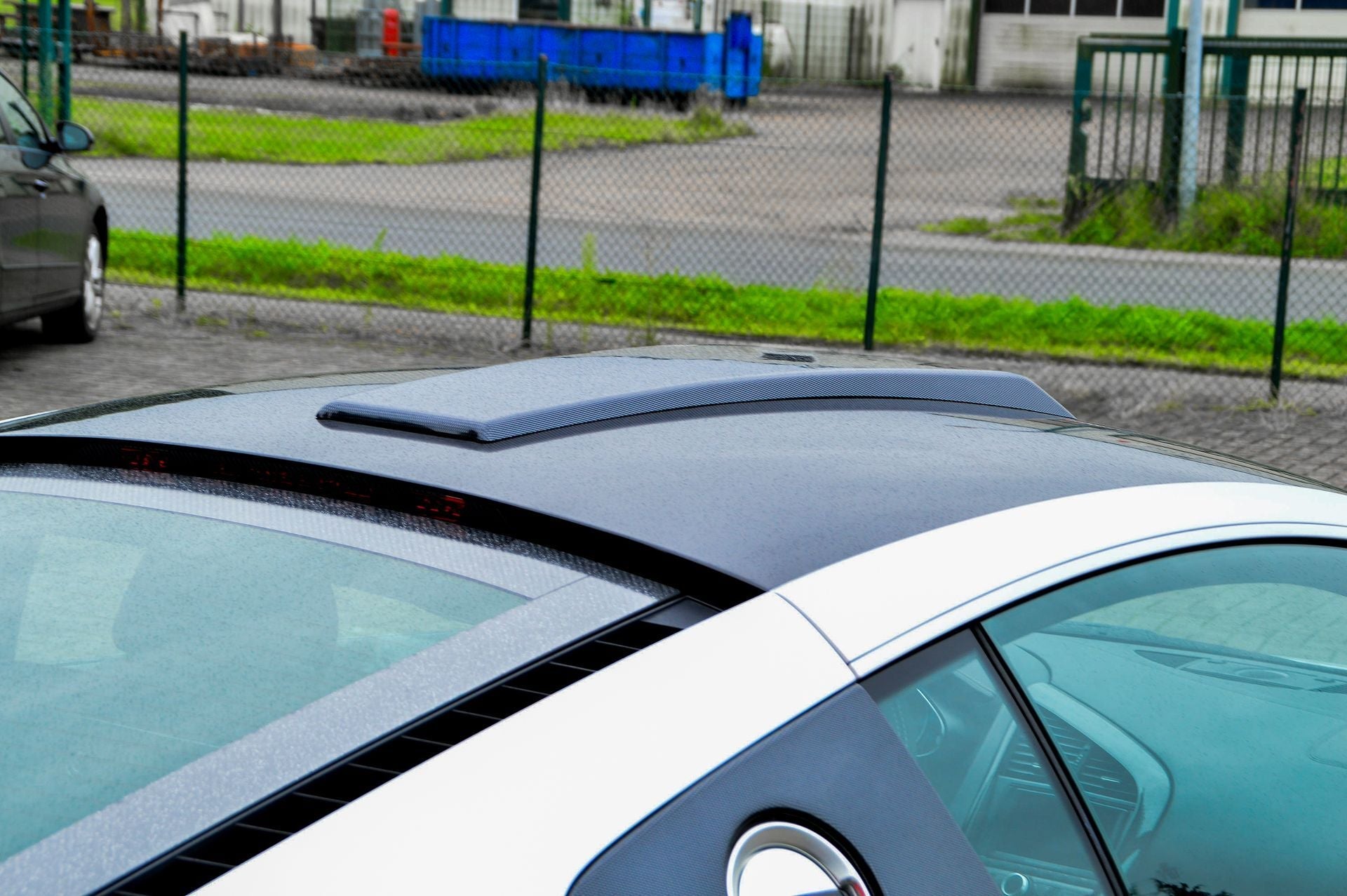 Luftauslass Dachhutze aus ABS passend für Audi R8 42