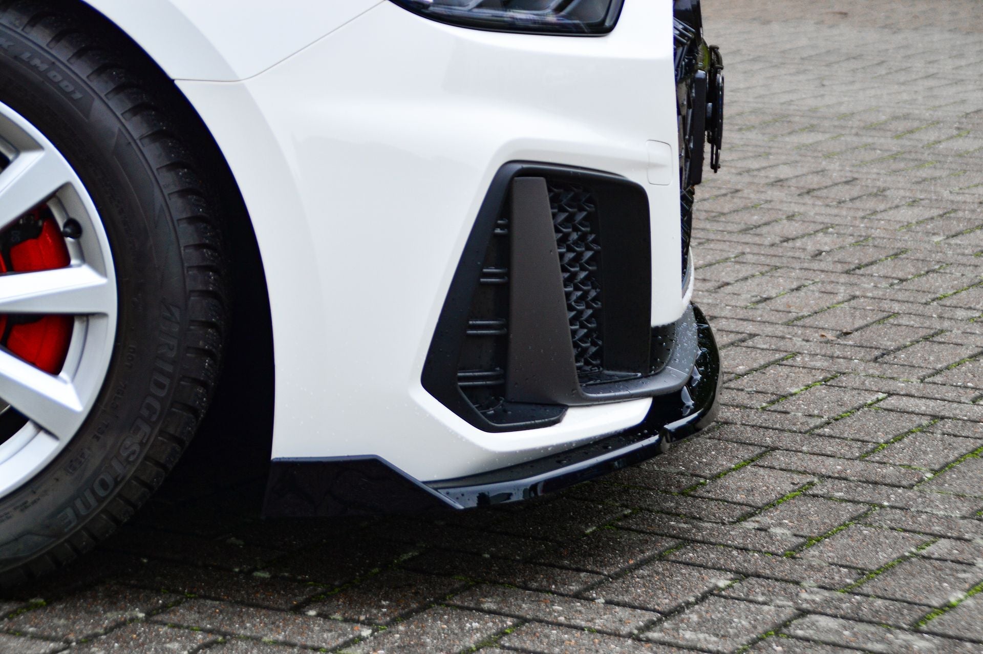 Cup Frontspoilerlippe mit Wings passend für Audi A1 GB Sportback S-Line