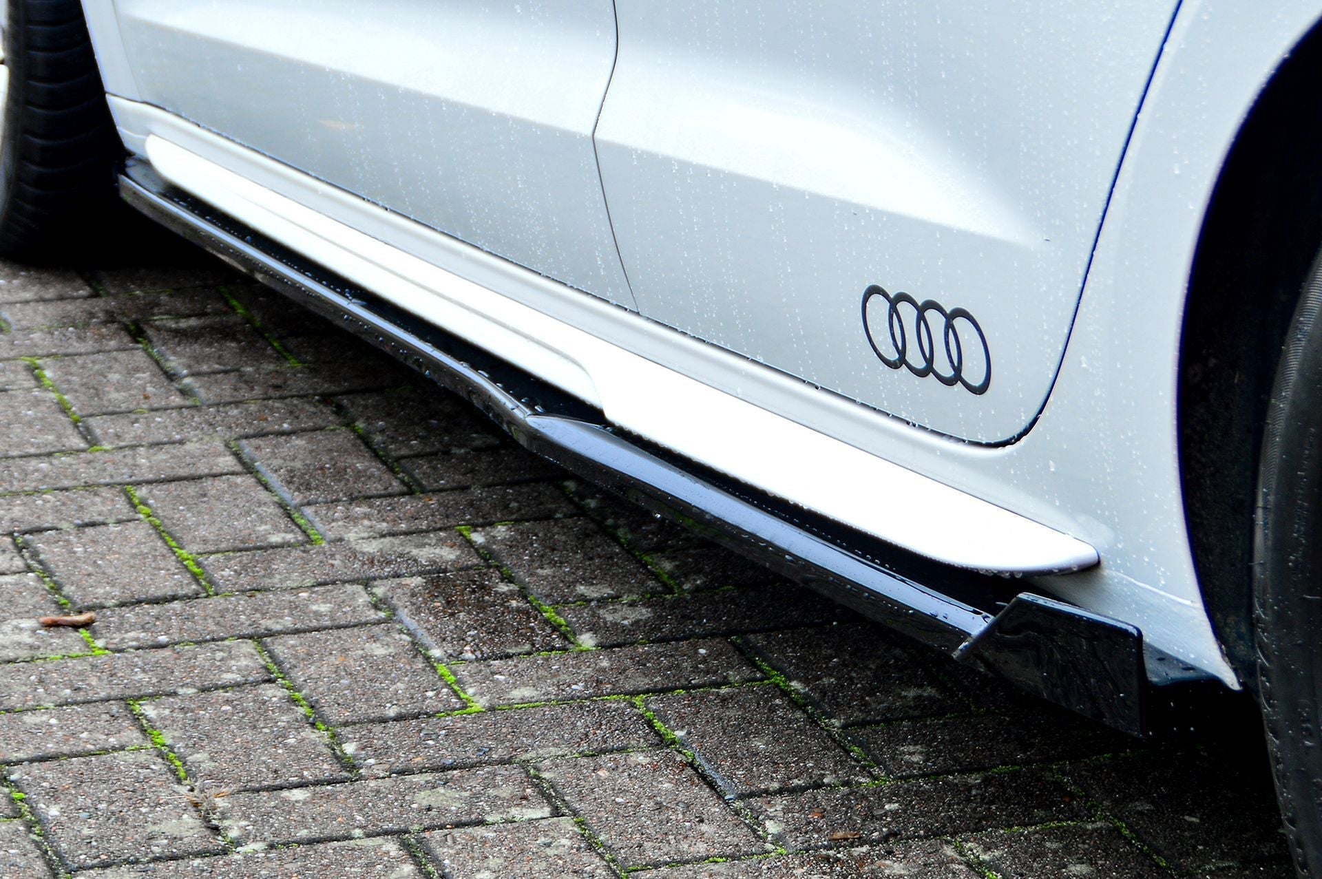 Seitenschweller mit Wings aus ABS passend für Audi A1 GB Sportback S-Line