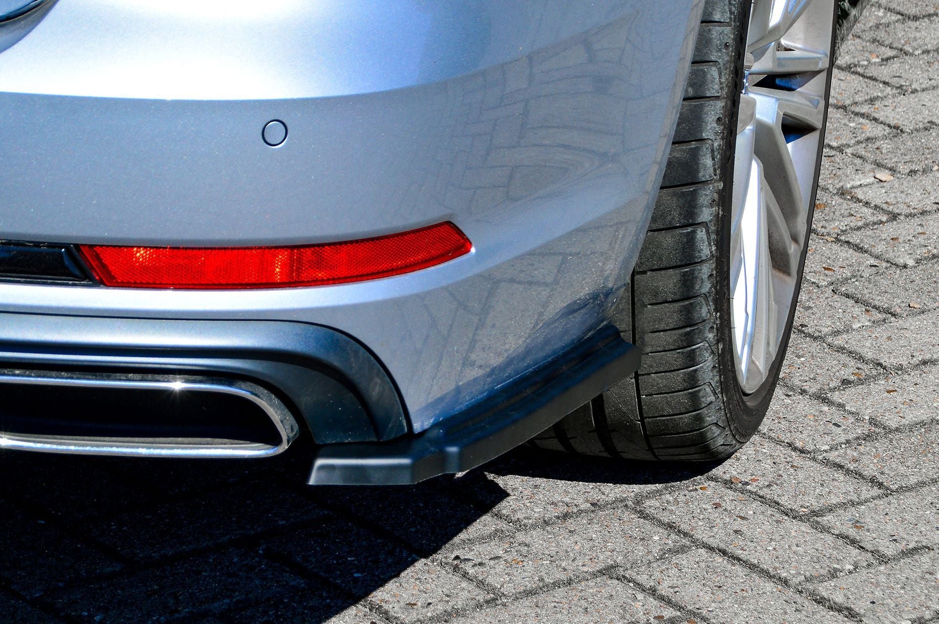 Heckansatz Seitenteile passend für Audi A4 B9 Avant 05/2019