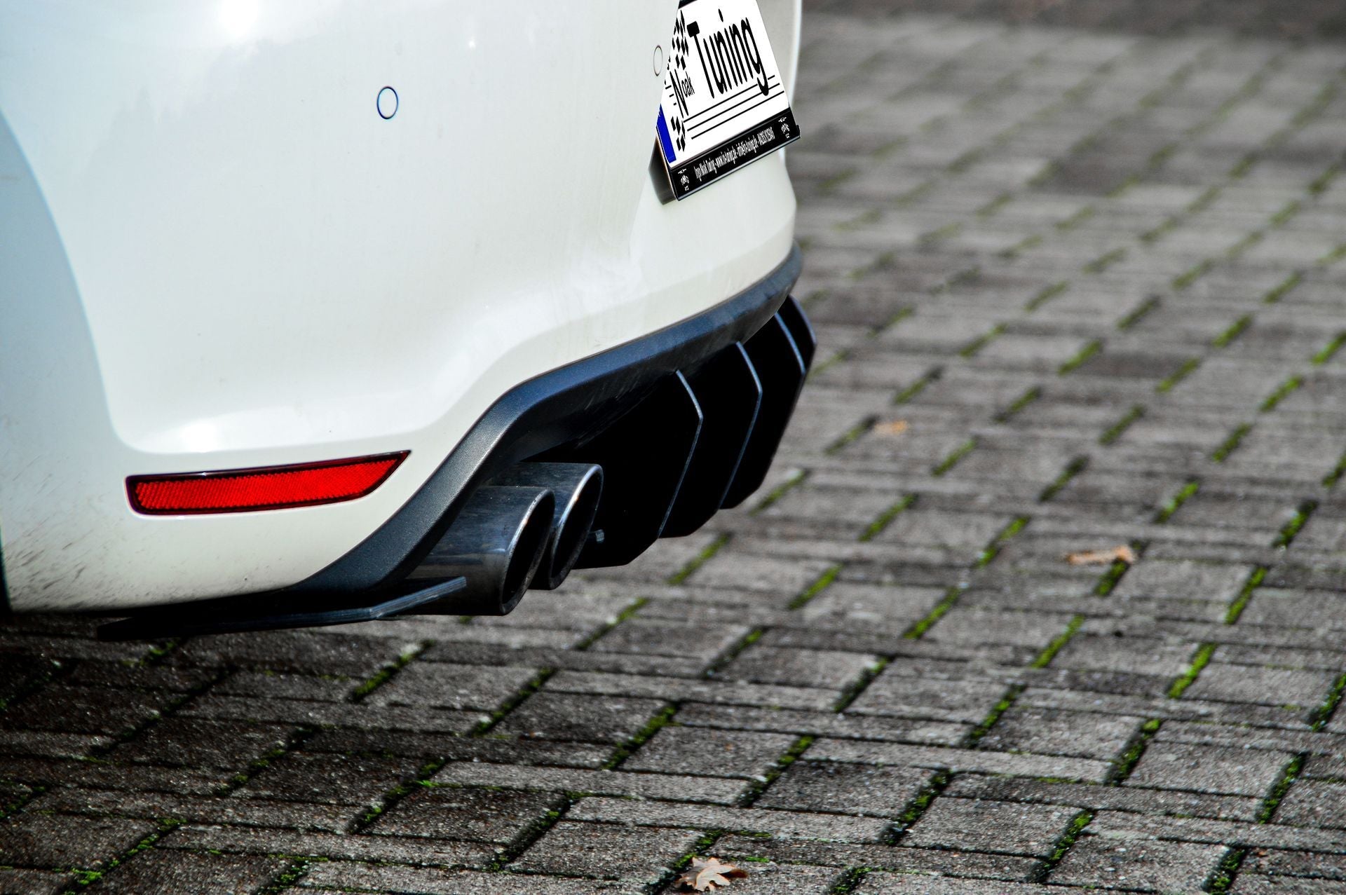 Gefräster Heckansatz passend für VW Polo GTI 6R