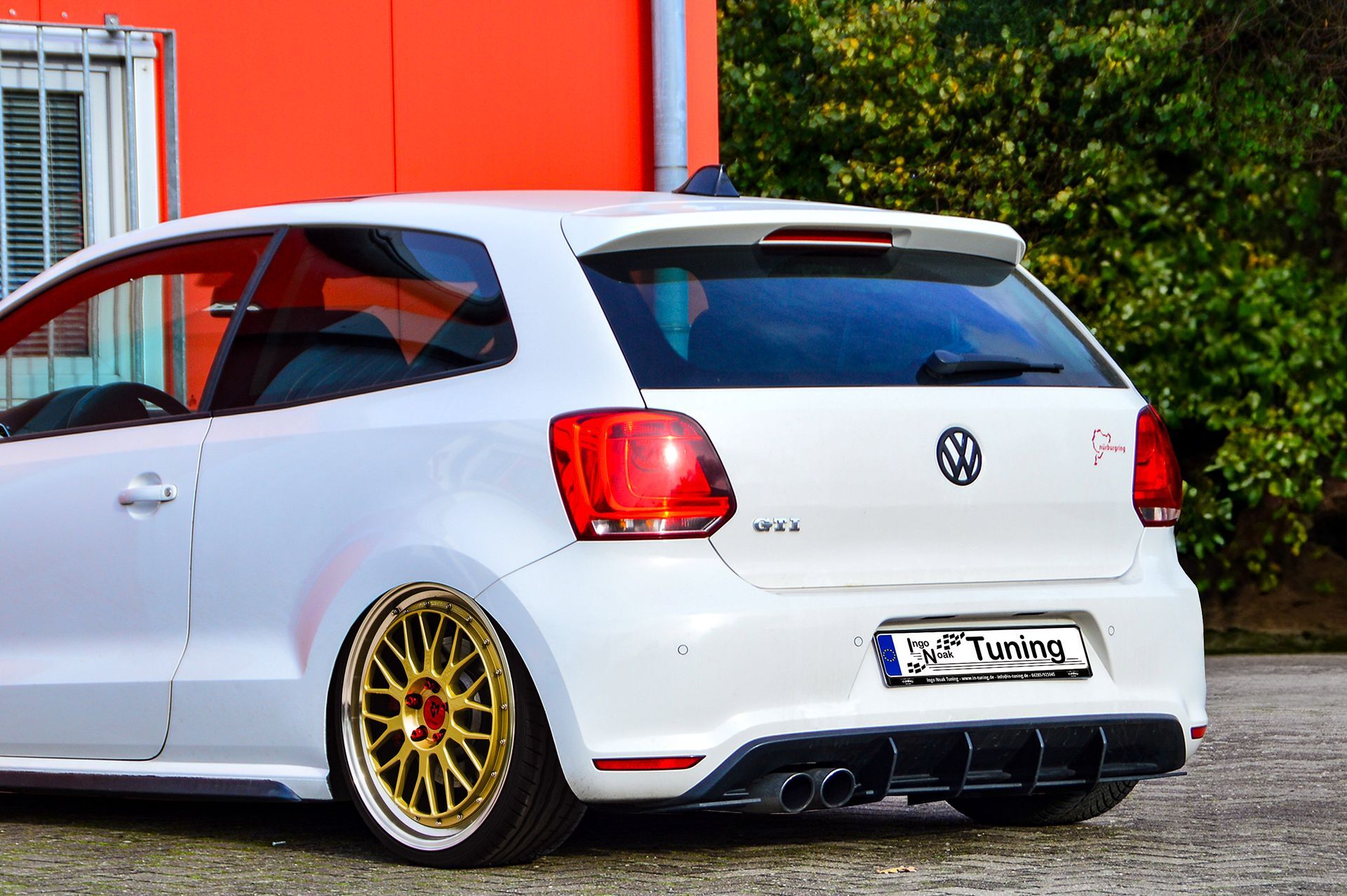 Gefräster Heckansatz passend für VW Polo GTI 6R