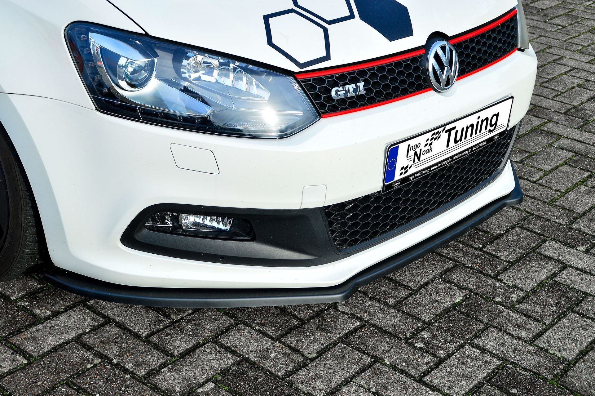 Spoilerschwert Frontspoilerlippe Cuplippe passend für VW Polo 6R GTI