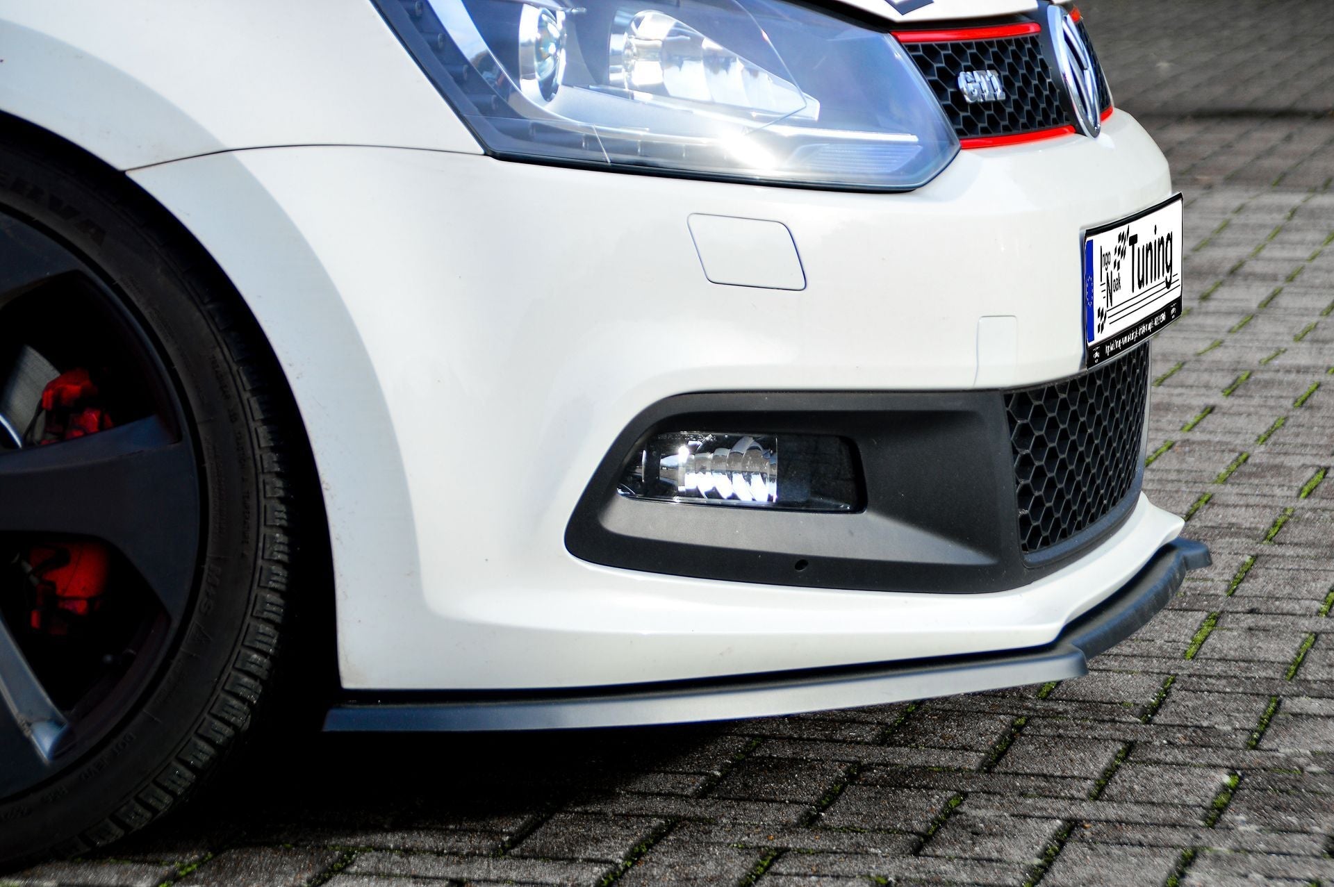 Spoilerschwert Frontspoilerlippe Cuplippe passend für VW Polo 6R GTI