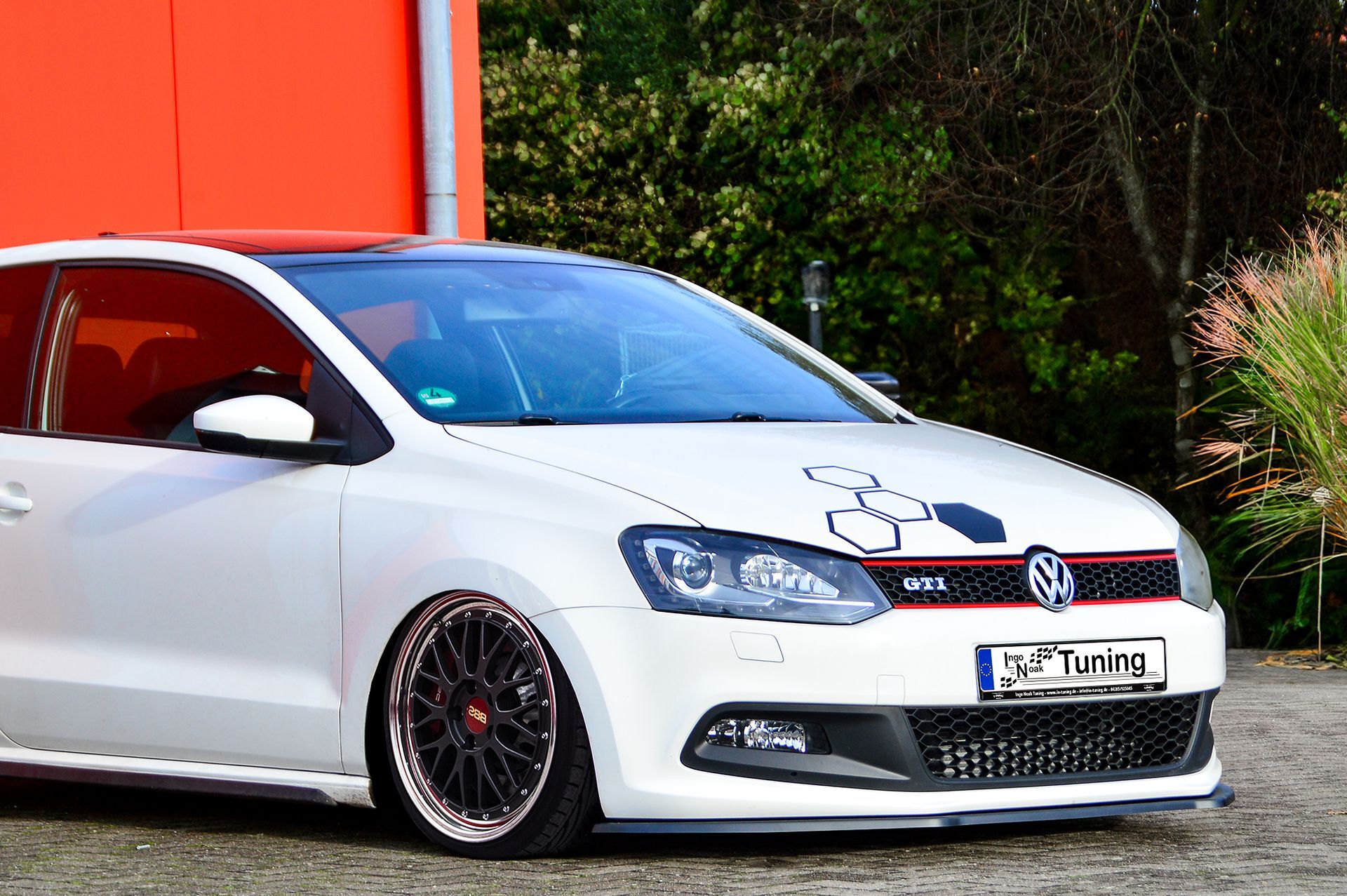 Spoilerschwert Frontspoilerlippe Cuplippe passend für VW Polo 6R GTI