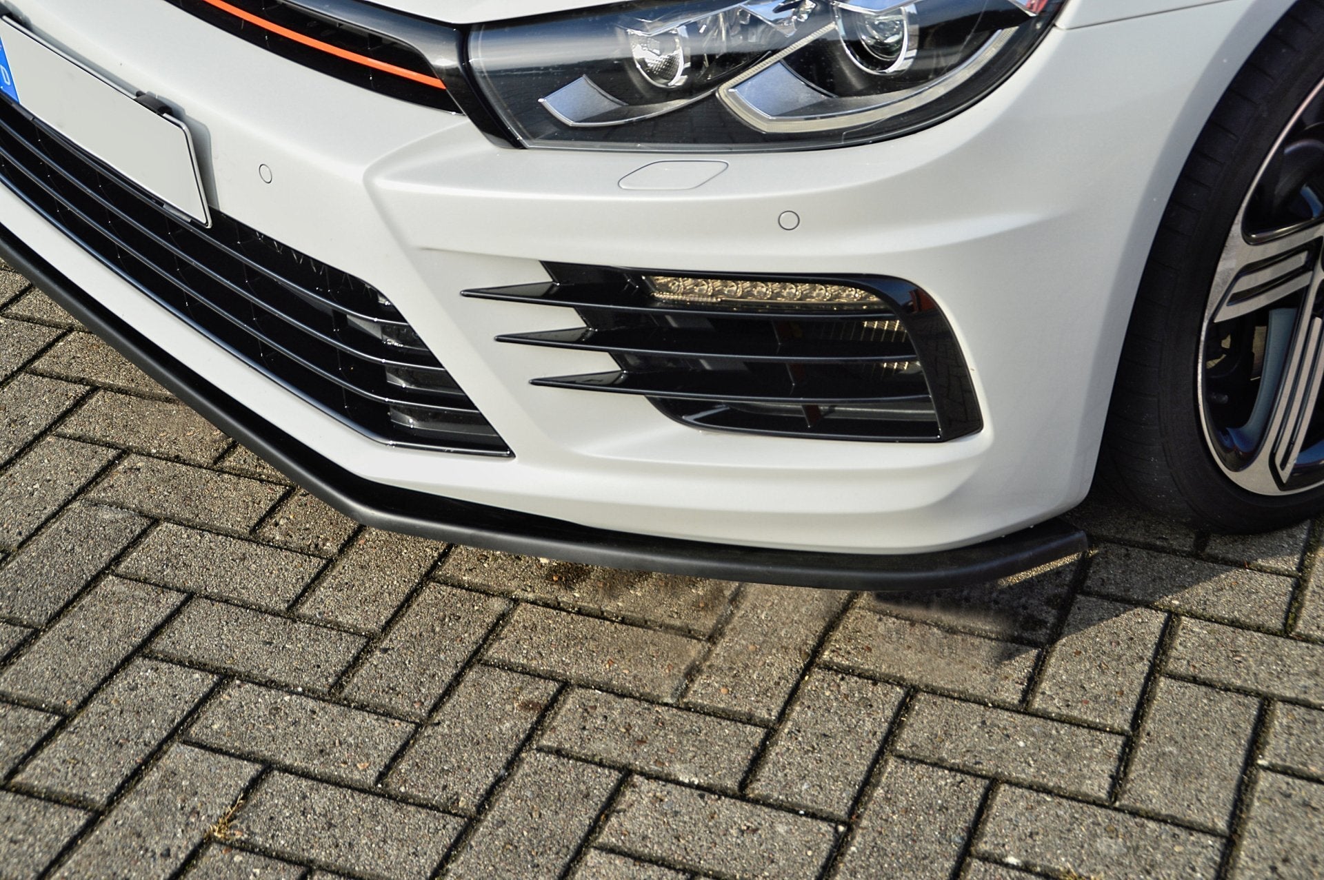 Cup Frontspoilerlippe passend für VW Scirocco R Facelift