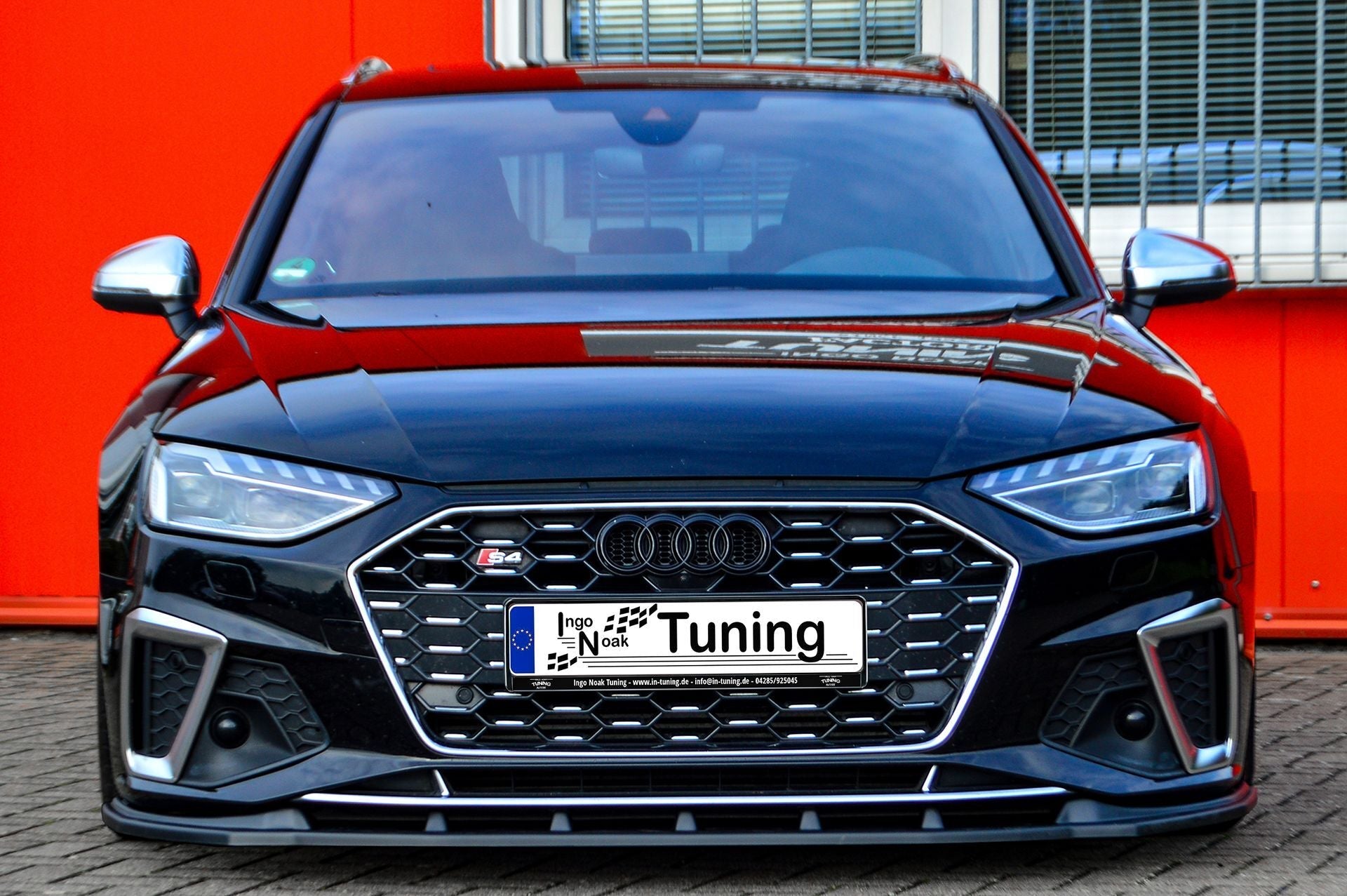 Cup Frontspoilerlippe passend für Audi A4 S-Line + S4 B9 Facelift