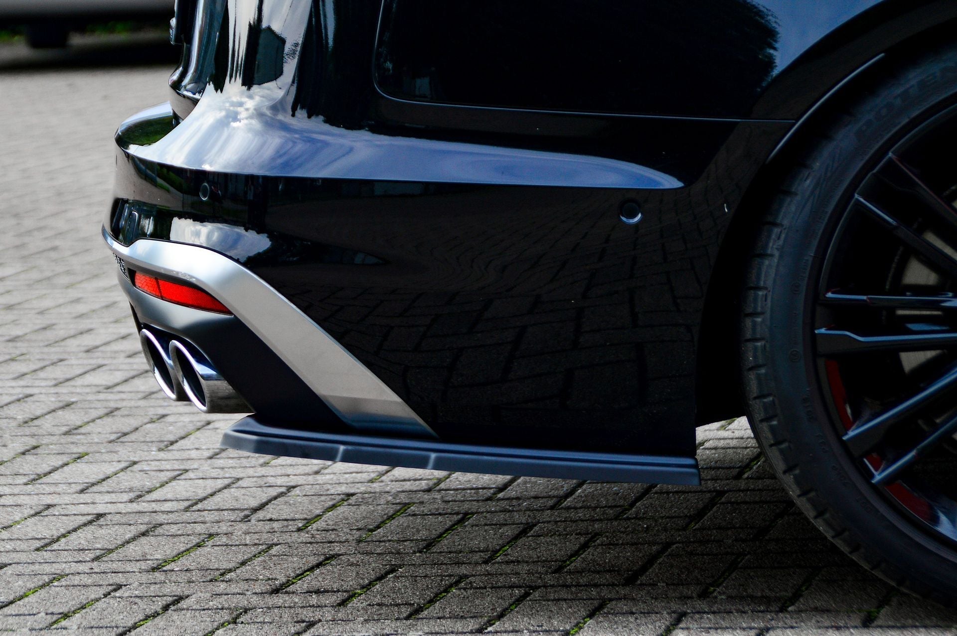 Heckansatz Seitenteile passend für Audi S4 B9 ab Bj. 2019